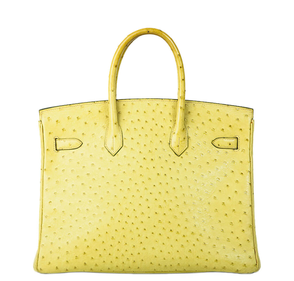Hermès Ostrich Birkin 35 Vert Anis Bag、mySite、garminoutage.com