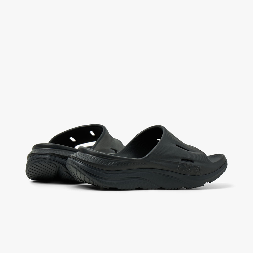  Hoka Ora Recovery Slide 3 Black / Black、mySite、merchandisen
