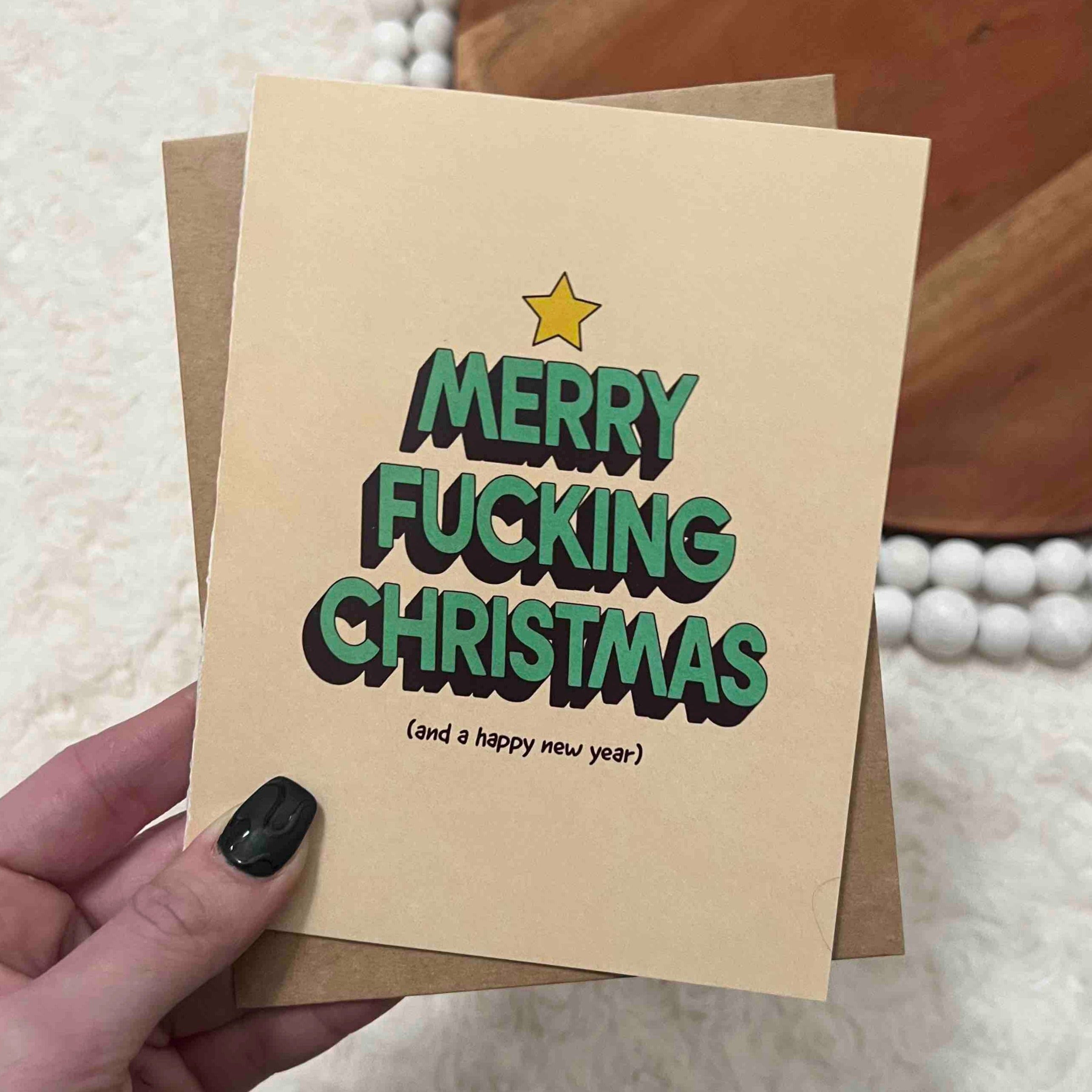  Merry Fuc*ing Christmas Greeting Card、mySite、ghnorth