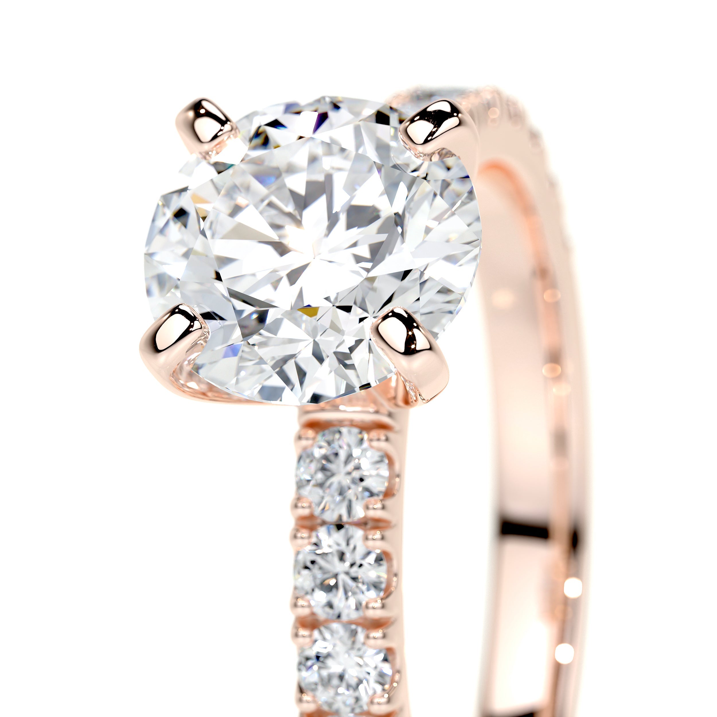 Alison Lab Grown Diamond Ring -14K Rose Gold、mySite、hinf8tx79