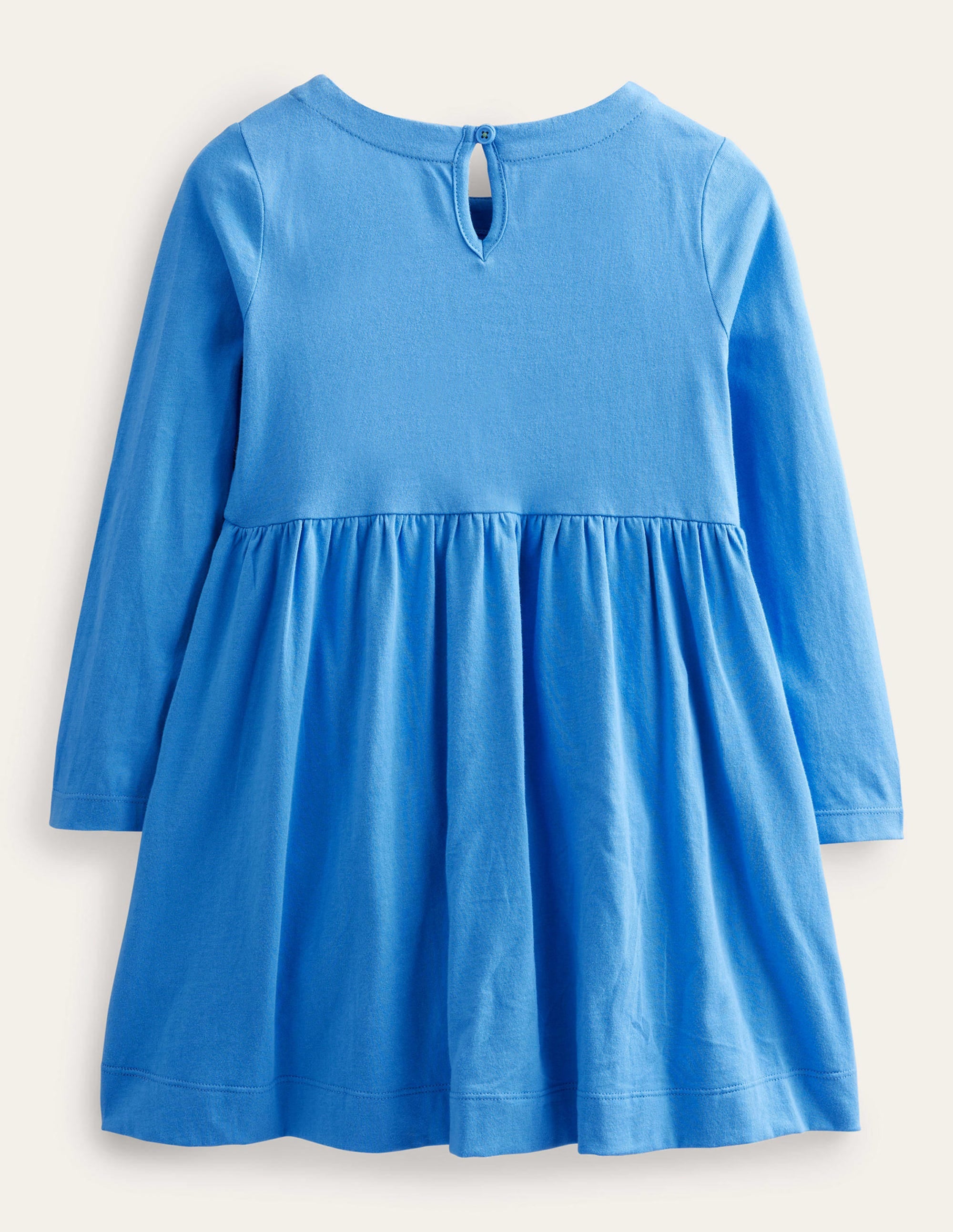  Flutter Jersey Dress-Penzance Blue Floral、mySite、ashleygrahame