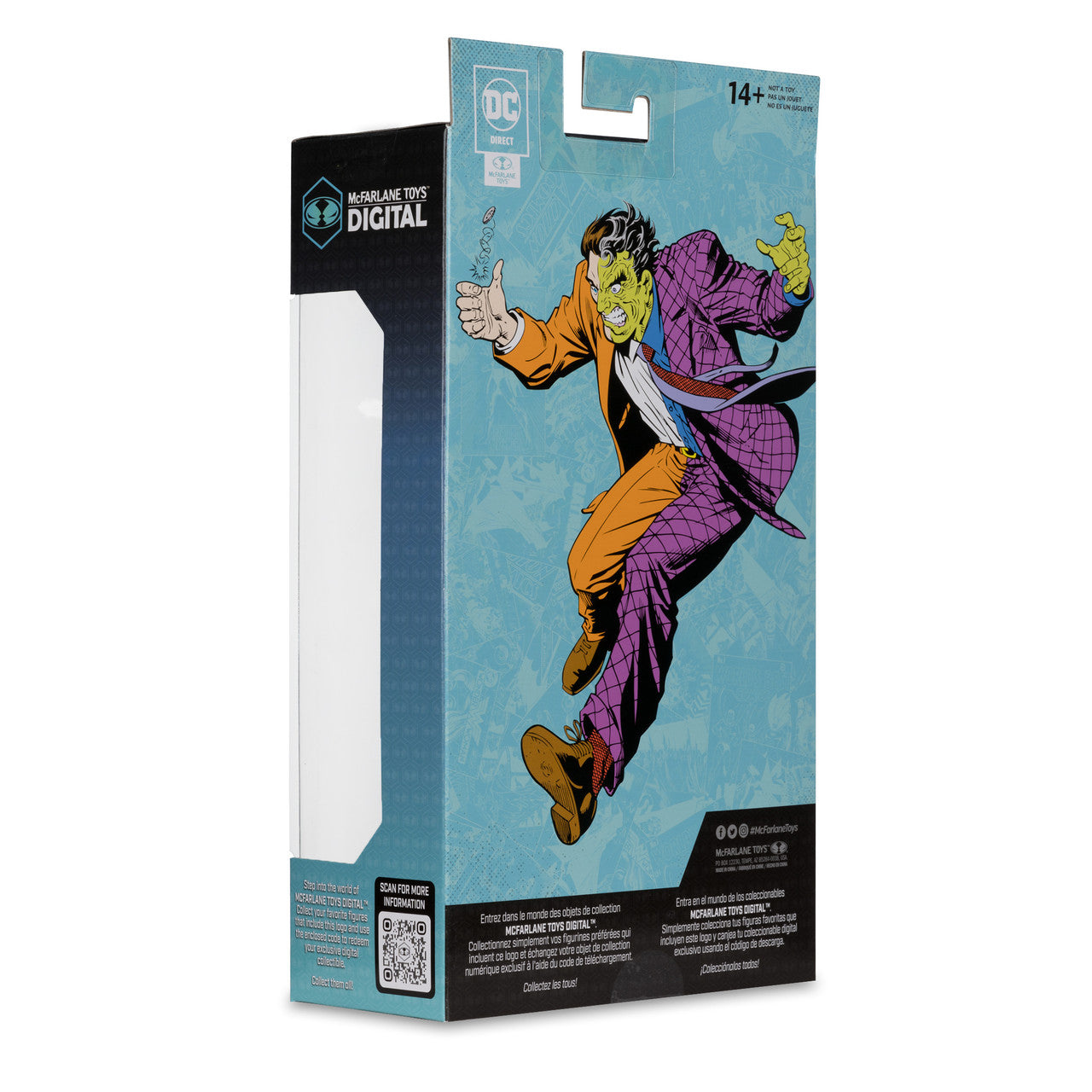 DC Direct Two Face (Silver Age) with McFarlane Toys Digital Collectible、mySite、hgirdovlk