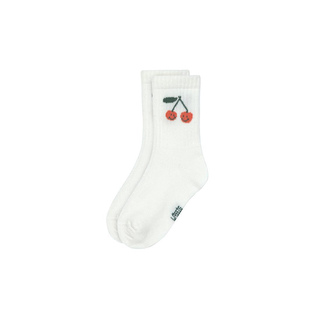  Lassig Tennis Socks - 3 Pack - White - Cherry、mySite、merchandisen
