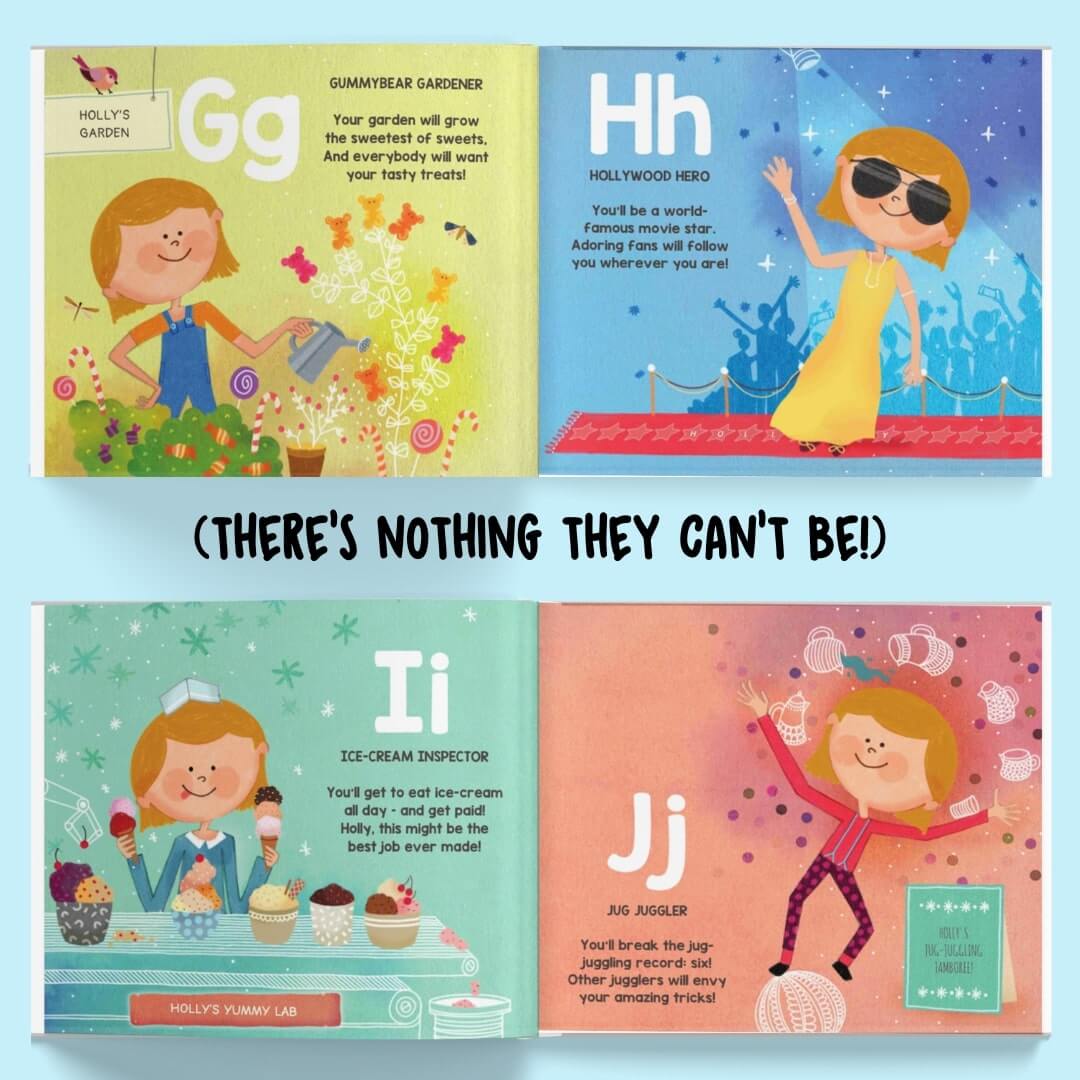  Personalized Book | What Will I Be? An A-B-C Story、mySite、layawaytickets