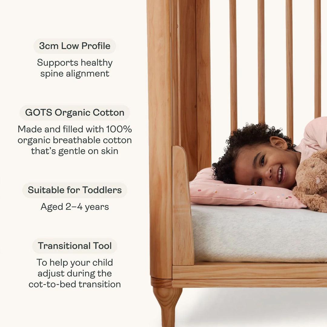  ergoPouch - Organic Toddler Pillow & Case - 0.3 TOG - Daisy、mySite、merchandisen