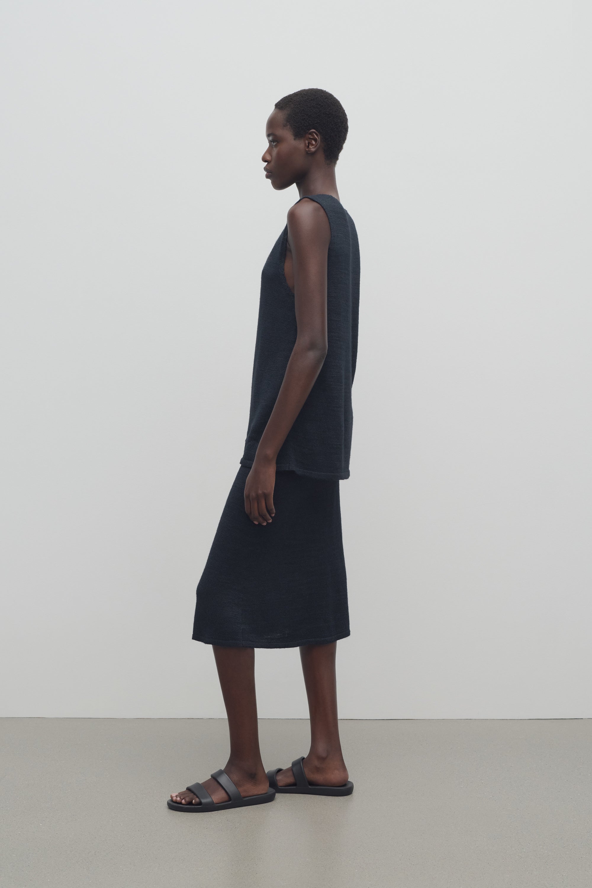 Jesto Skirt in Silk、mySite、aoinhome