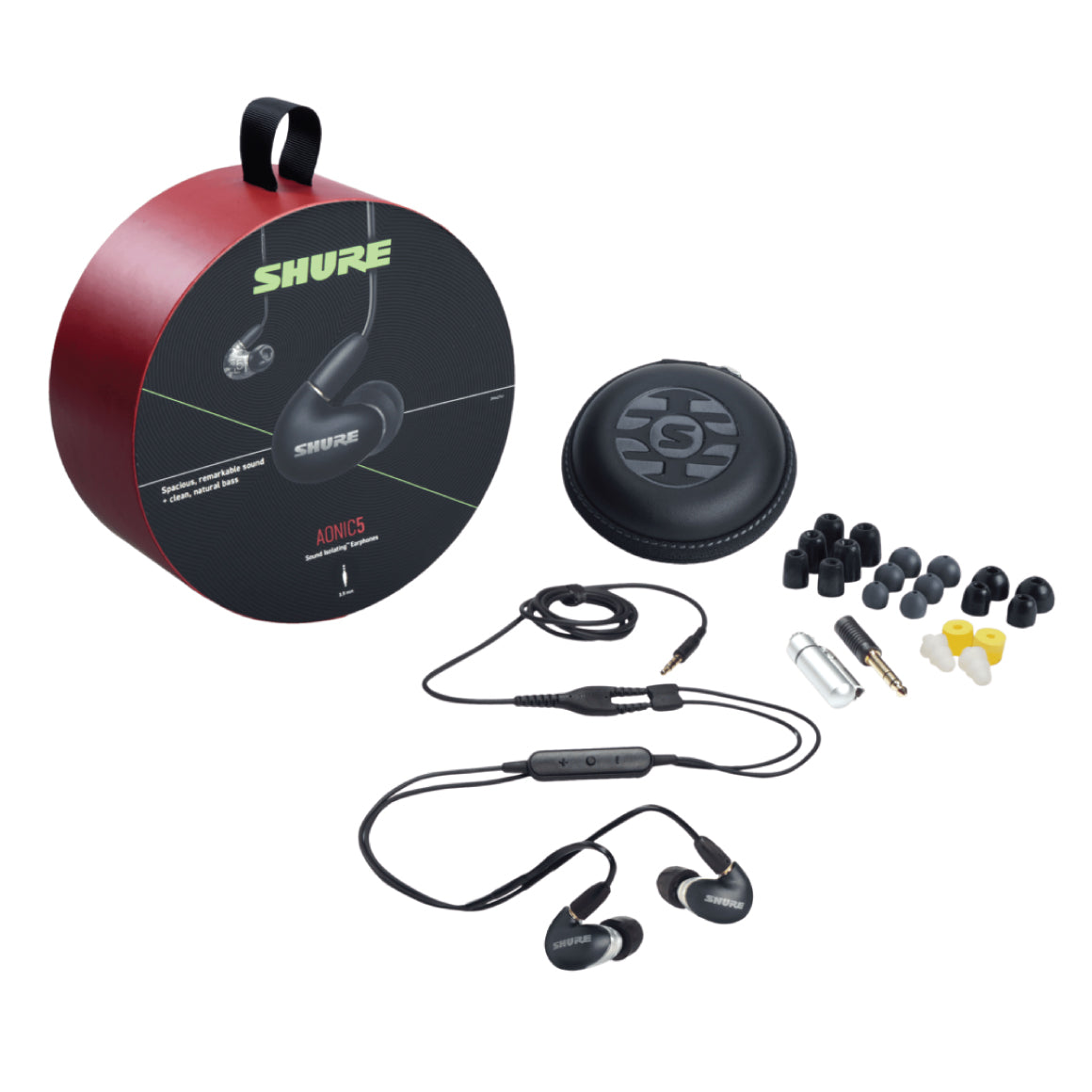  Shure - AONIC 5、mySite、merchandisen