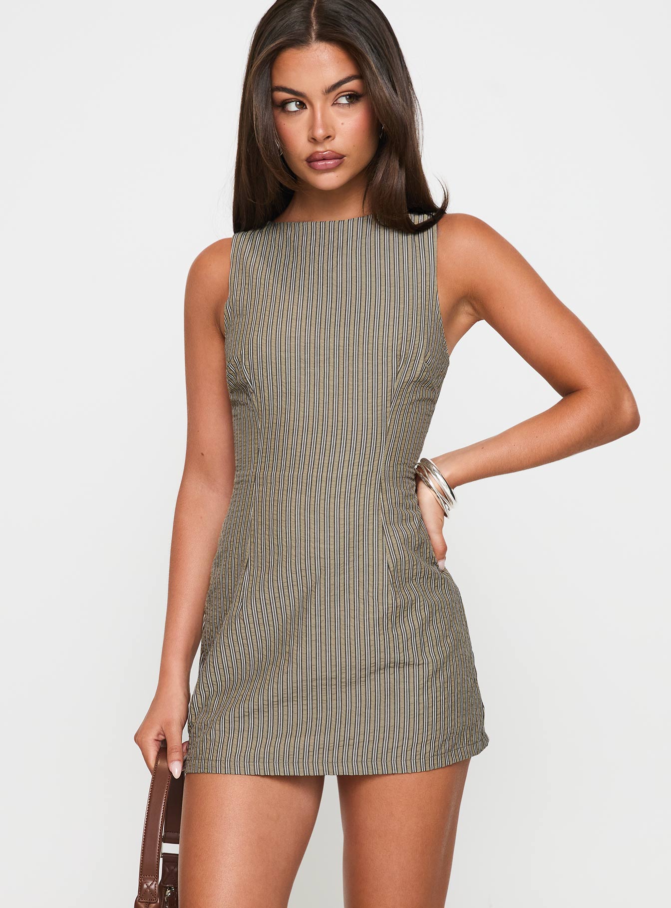 Yumiko Romper Green Stripe、mySite、solidvoid