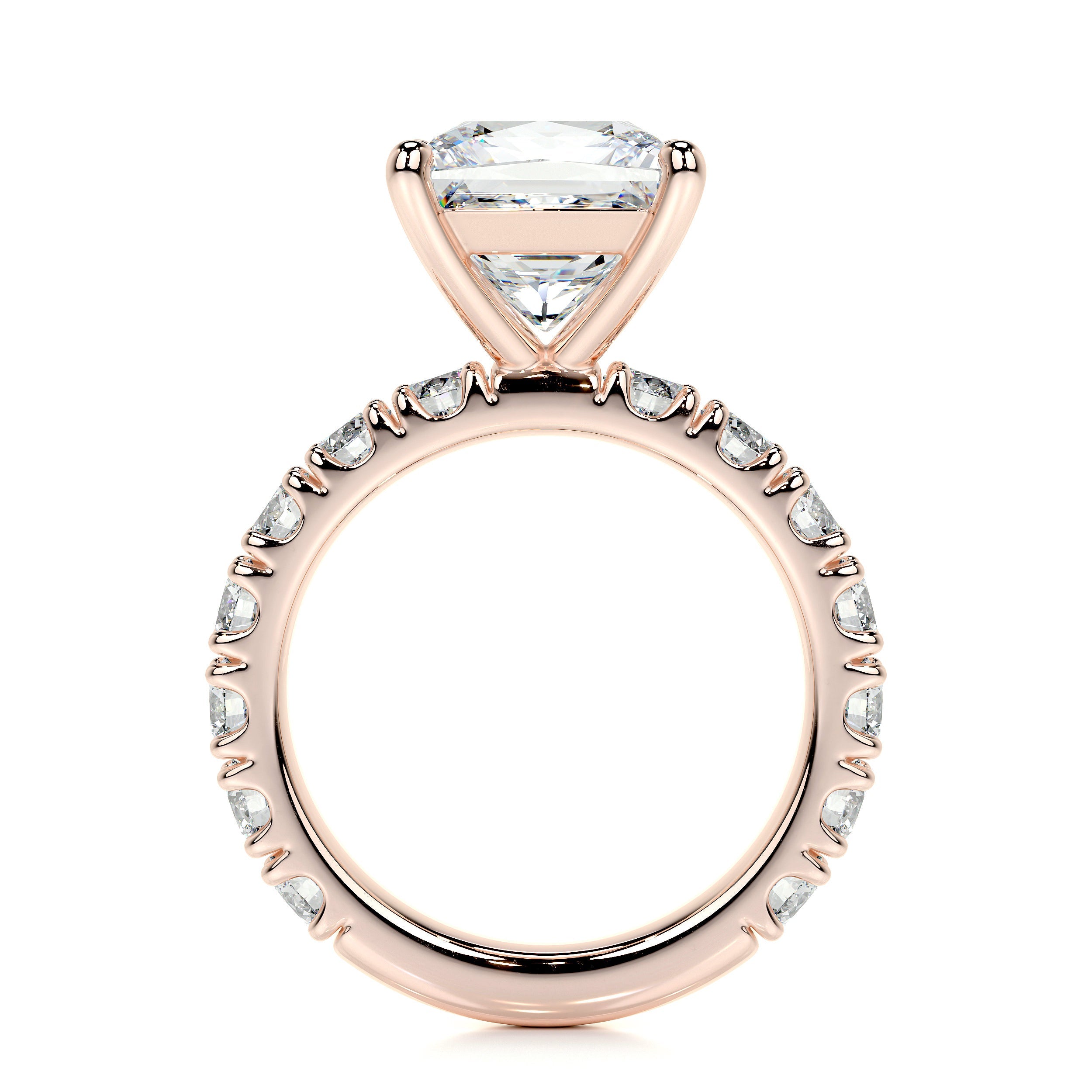 Molly Lab Grown Diamond Ring -14K Rose Gold、mySite、hinf8tx79