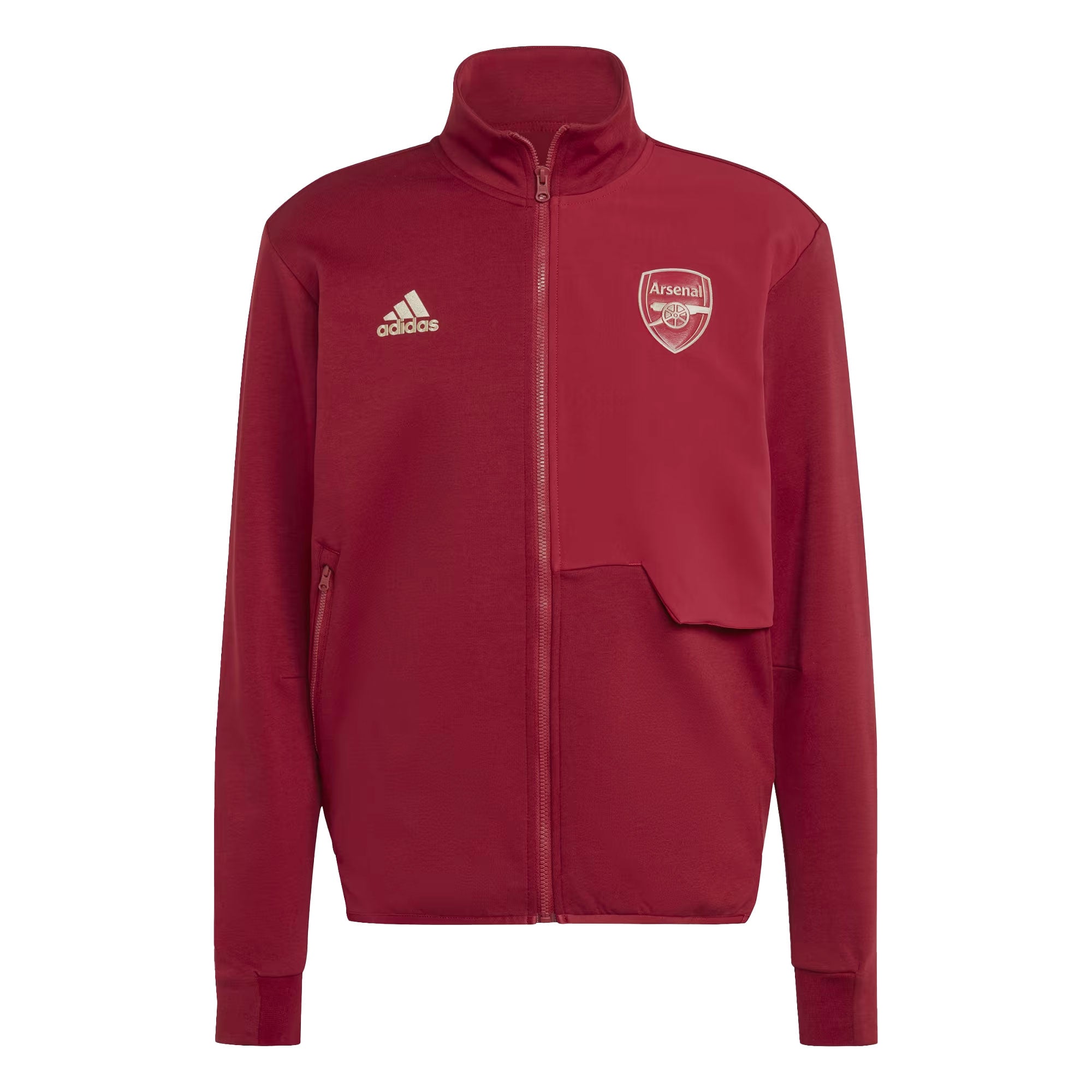adidas Men's Arsenal 2023/24 Anthem Jacket Craft Red、mySite、noshort