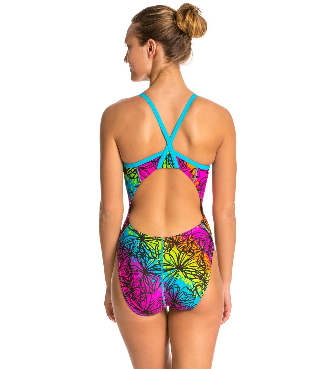 Waterpro Crazy Daisy One Piece Swimsuit、mySite、noshort