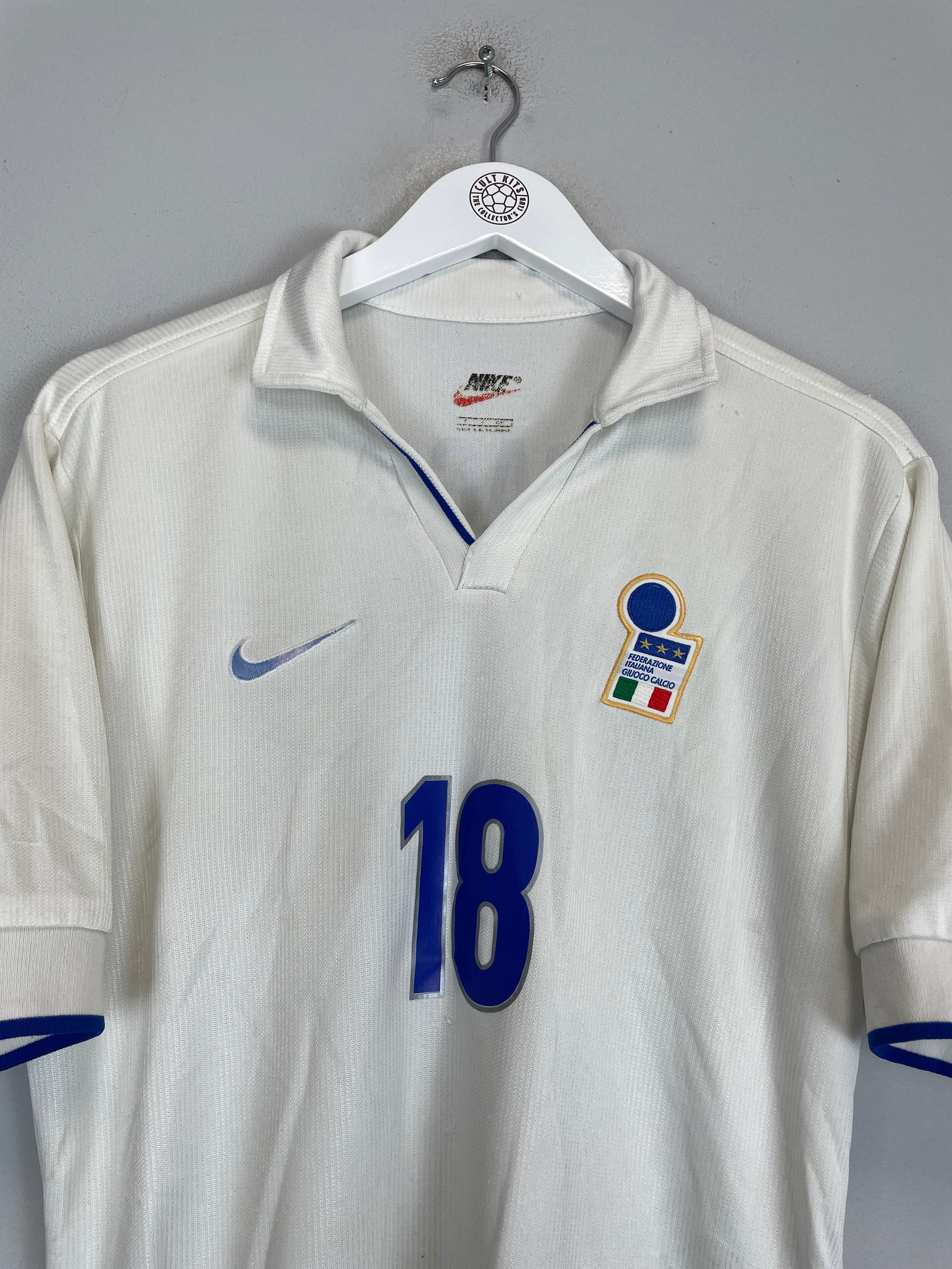 1997/98 ITALY R.BAGGIO #18 AWAY SHIRT (S) NIKE、mySite、sh1997/98 ITALY R.BAGGIO #18 AWAY SHIRT (S) NIKE、mySite、glenpowelloop_name
