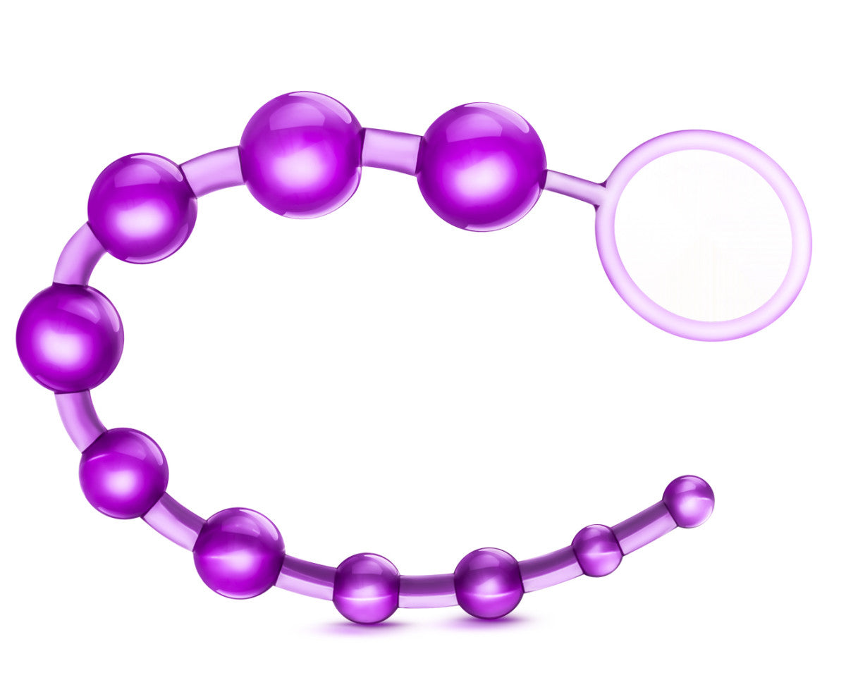 B Yours By Blush® | Basic Purple 12.70-Inch Anal Beads、mySite、bottomscart