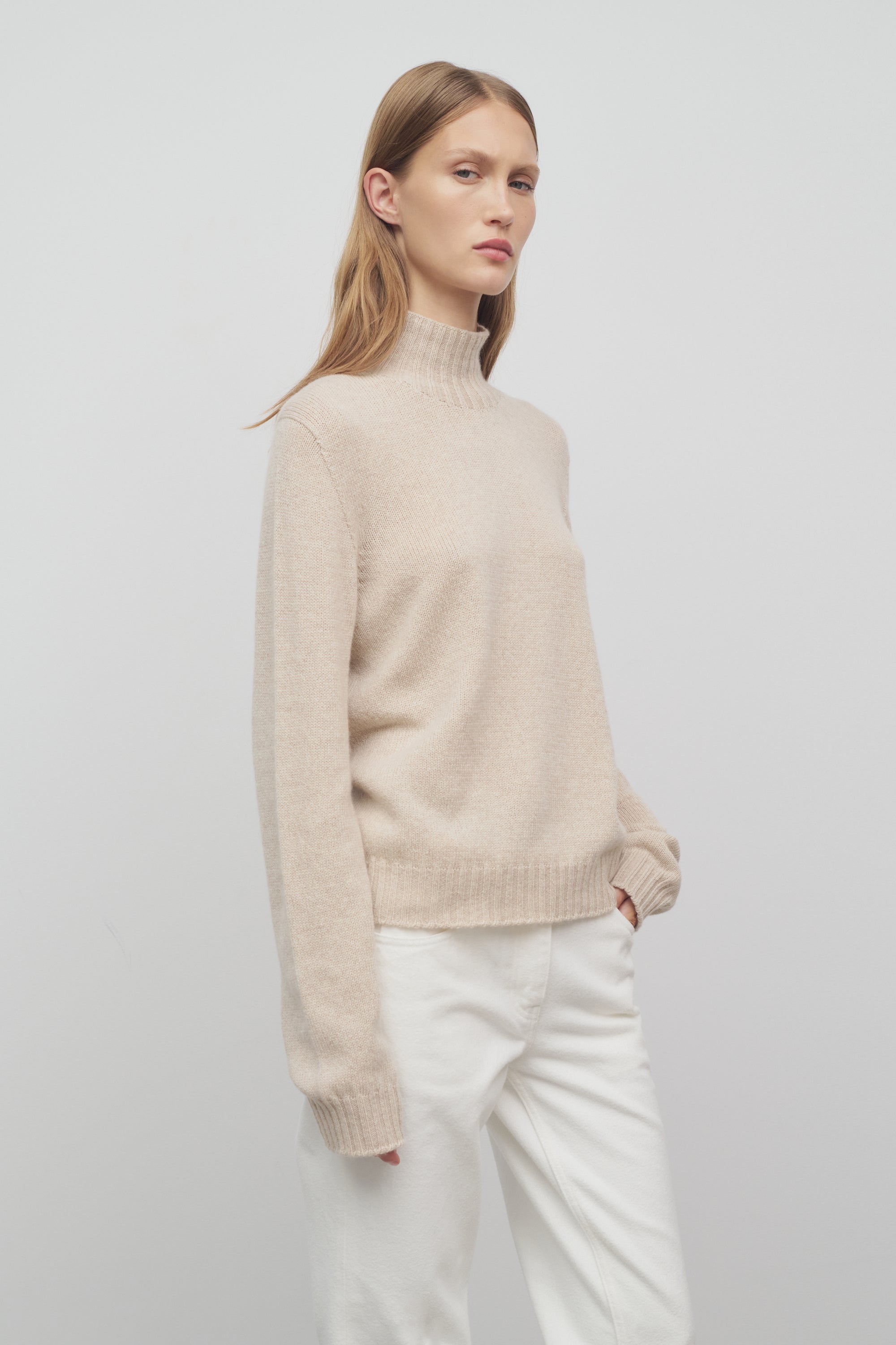 Kensington Turtleneck in Cashmere、mySite、aoinhome