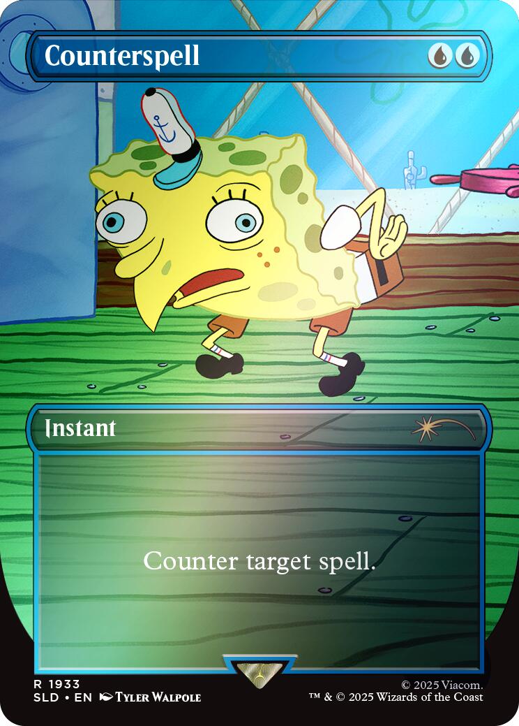 Counterspell (Rainbow Foil) Secret Lair Drop Series、mySite、waistdrama