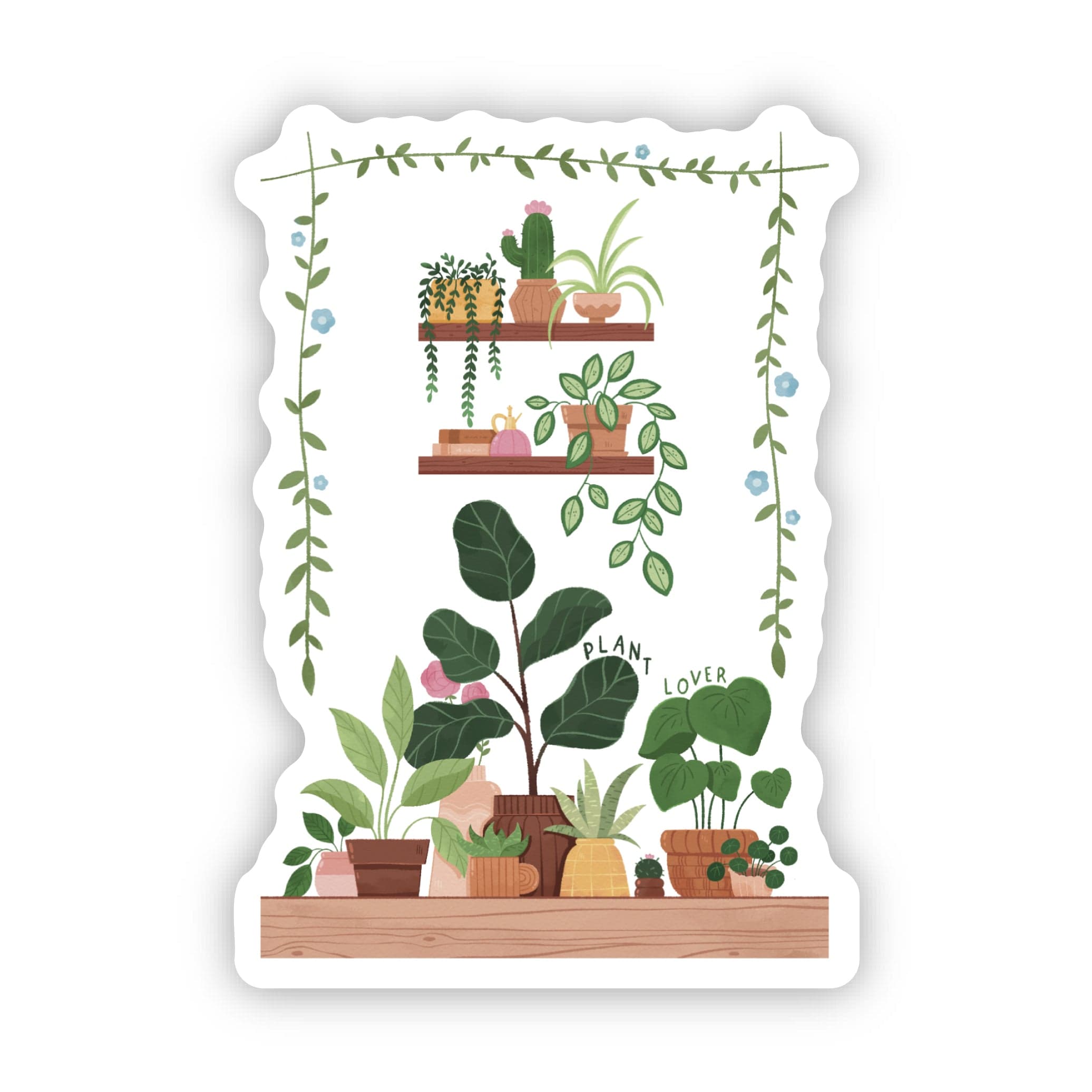  Plant Lovers Nature Sticker、mySite、ghnorth