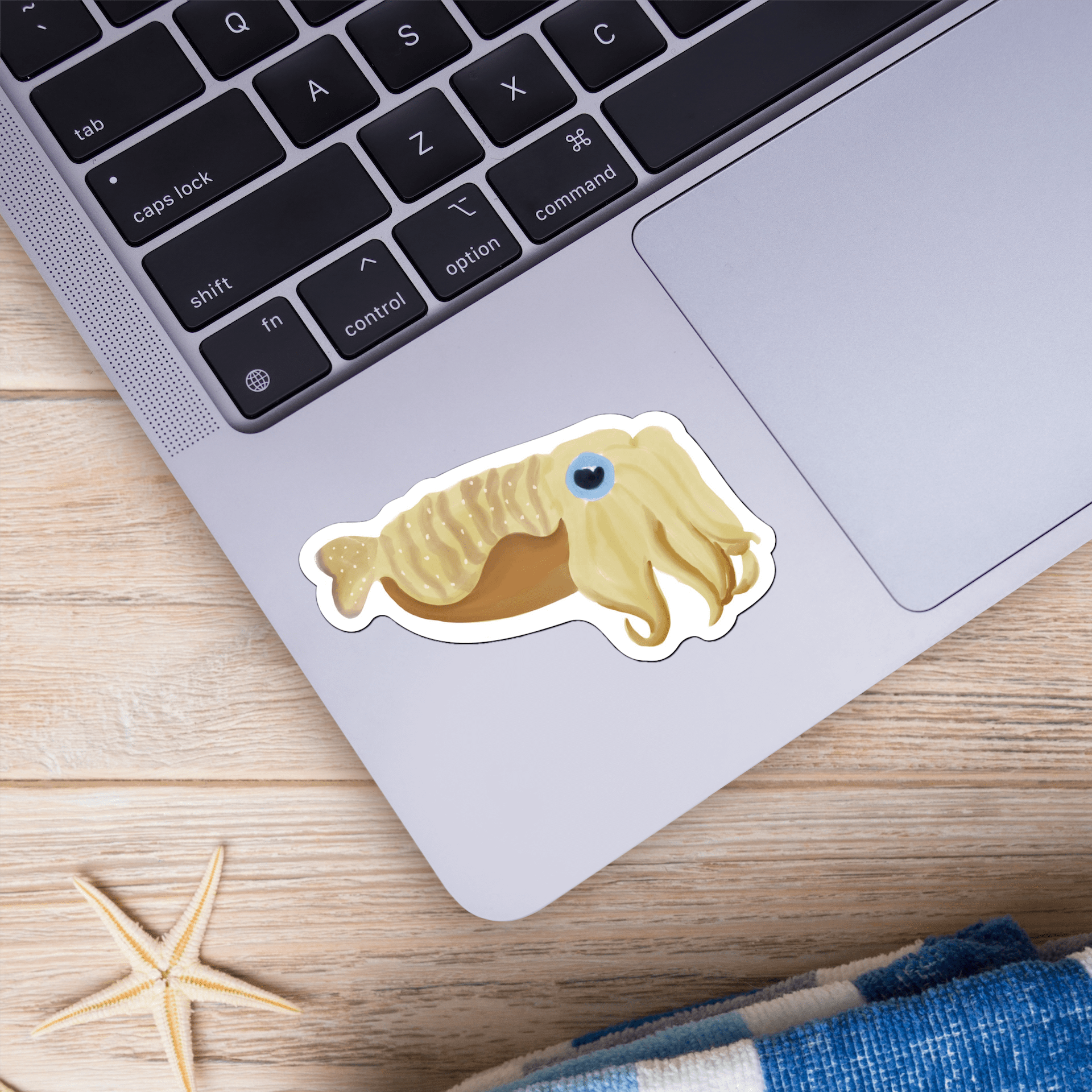  Tan Cuttle Fish Sticker、mySite、elrpsem3k