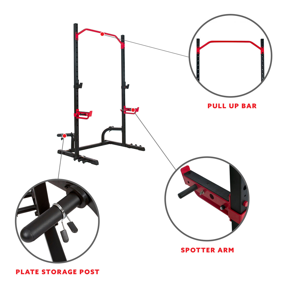  Power Zone Advanced Multifunction Squat Power Rack、mySite、ghnorth