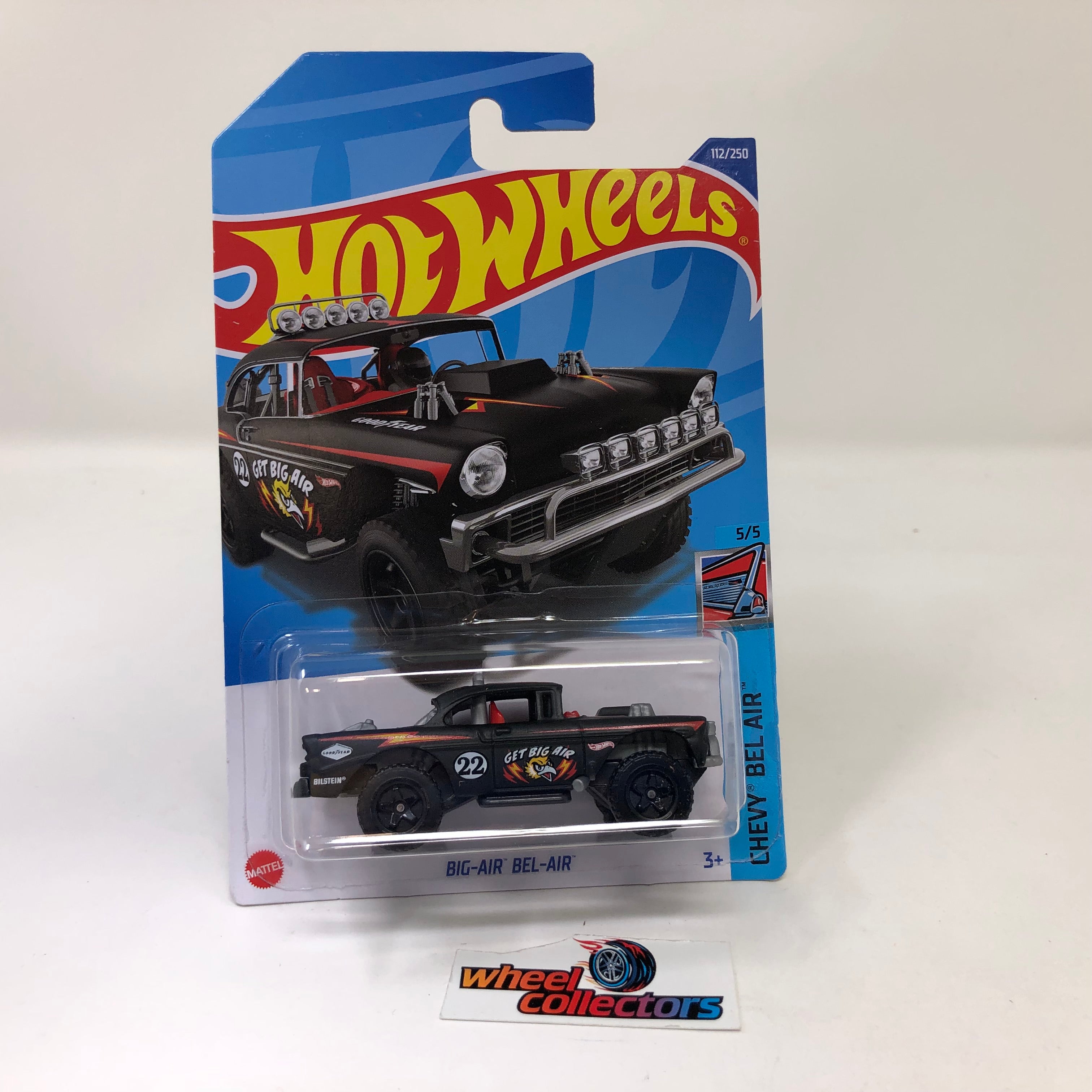 Big-Air Bel-Air #112 * Black * 2022 Hot Wheels、mySite、hgirdovlk
