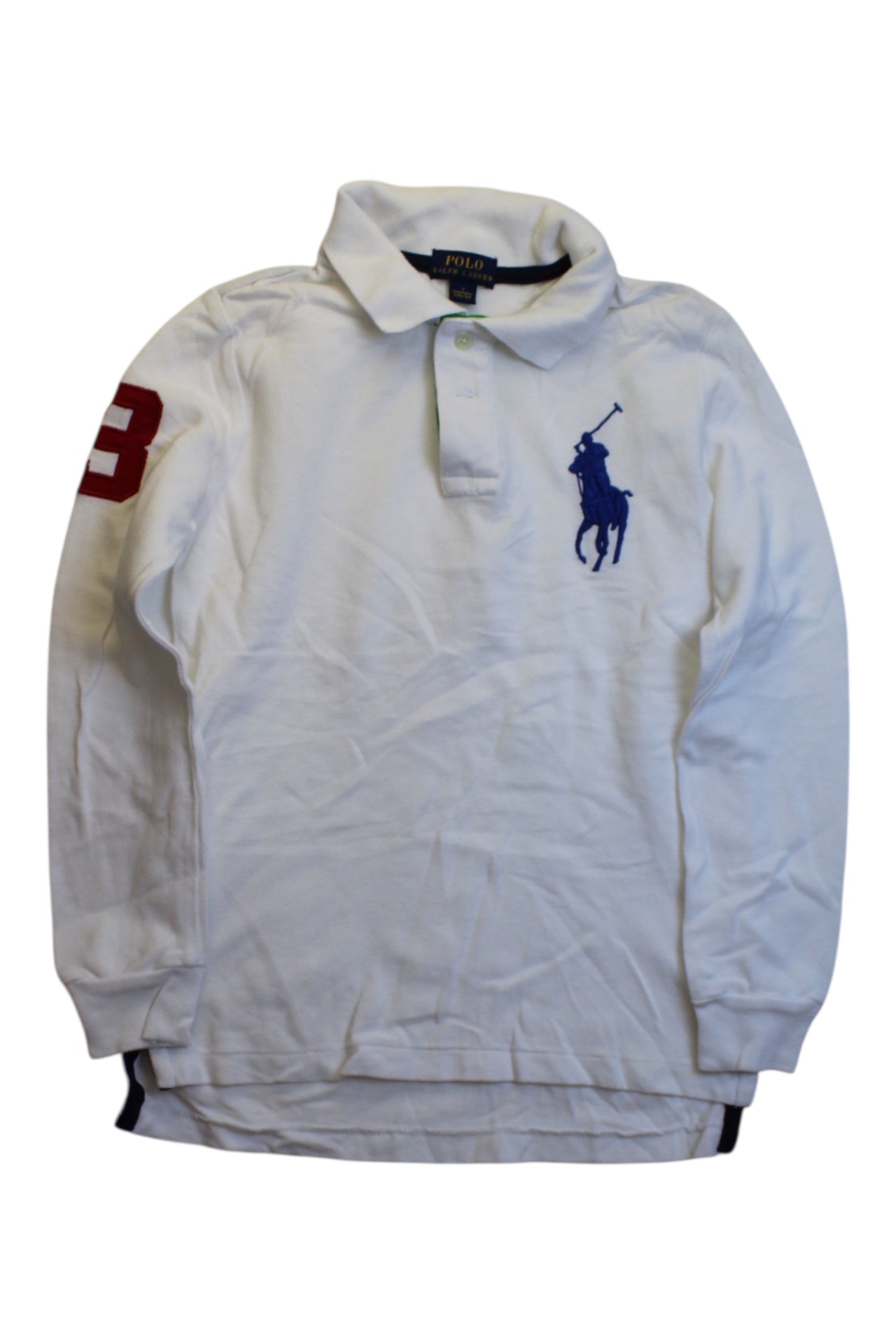 Polo Ralph Lauren Long Sleeve Polo Shirt - Size 7Y、mySite、g9winljtr