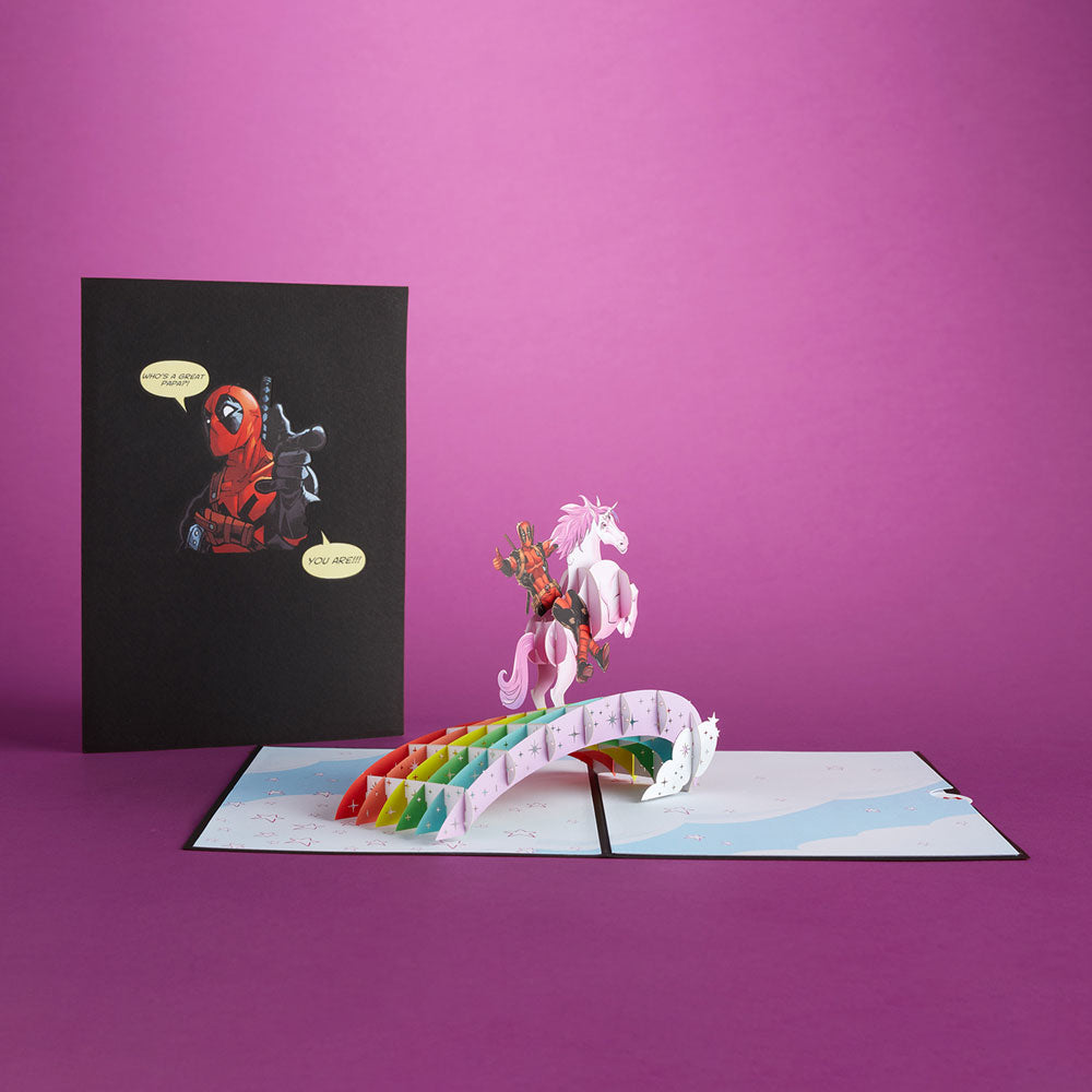 Marvel's Deadpool: Greatest Papa Pop-Up Card、mySite、solidvoid