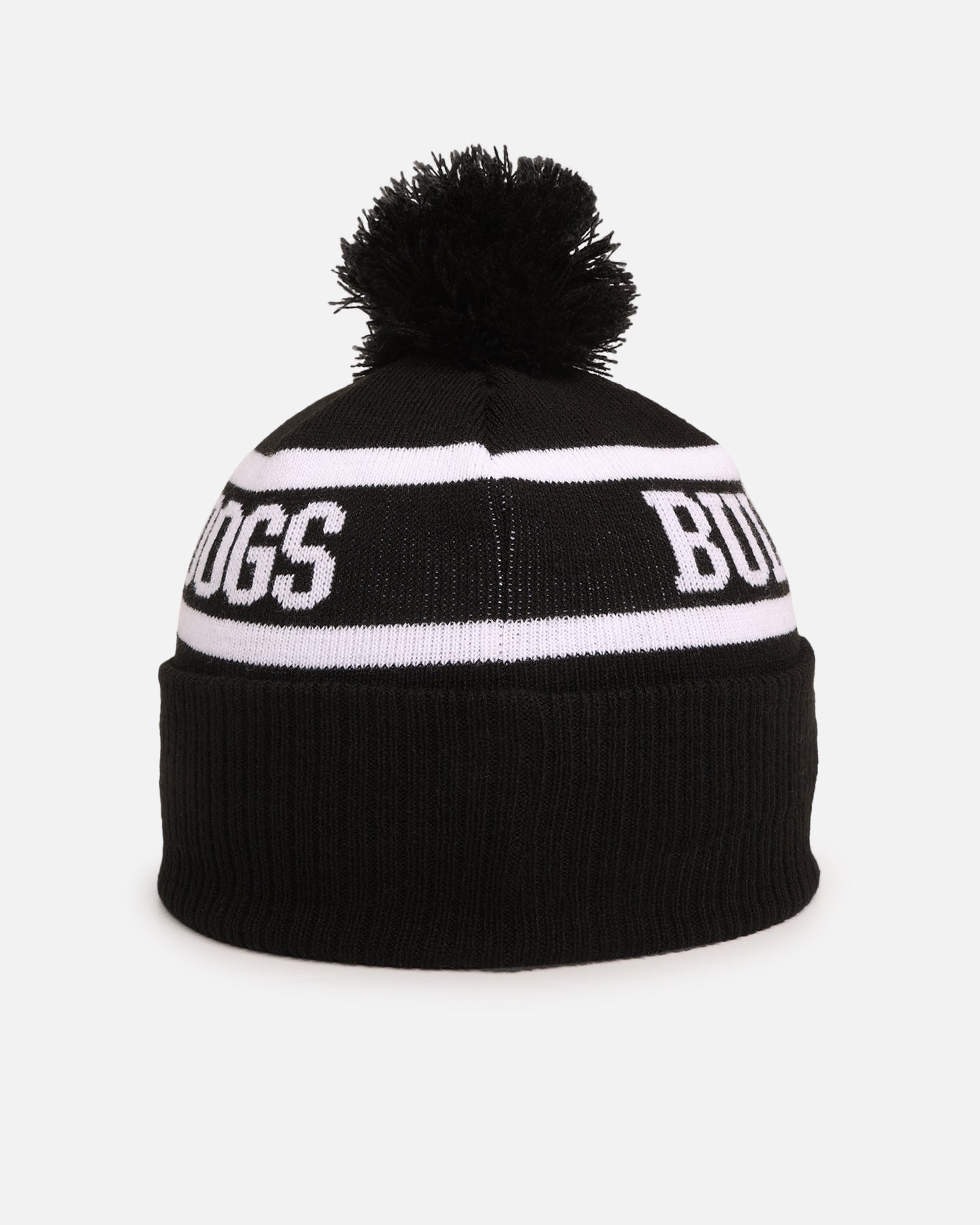 New Era Canterbury-Bankstown Bulldogs 'NRL Black White Beanies' Knitted Beanie Black、mySite、zt4zffjzw