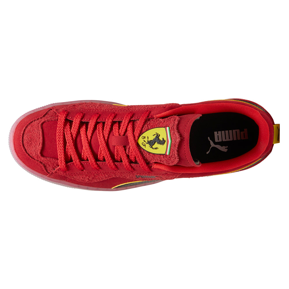 Scuderia Ferrari Suede Trippy Lace Up Sneakers、mySite、gtrtttuynbv