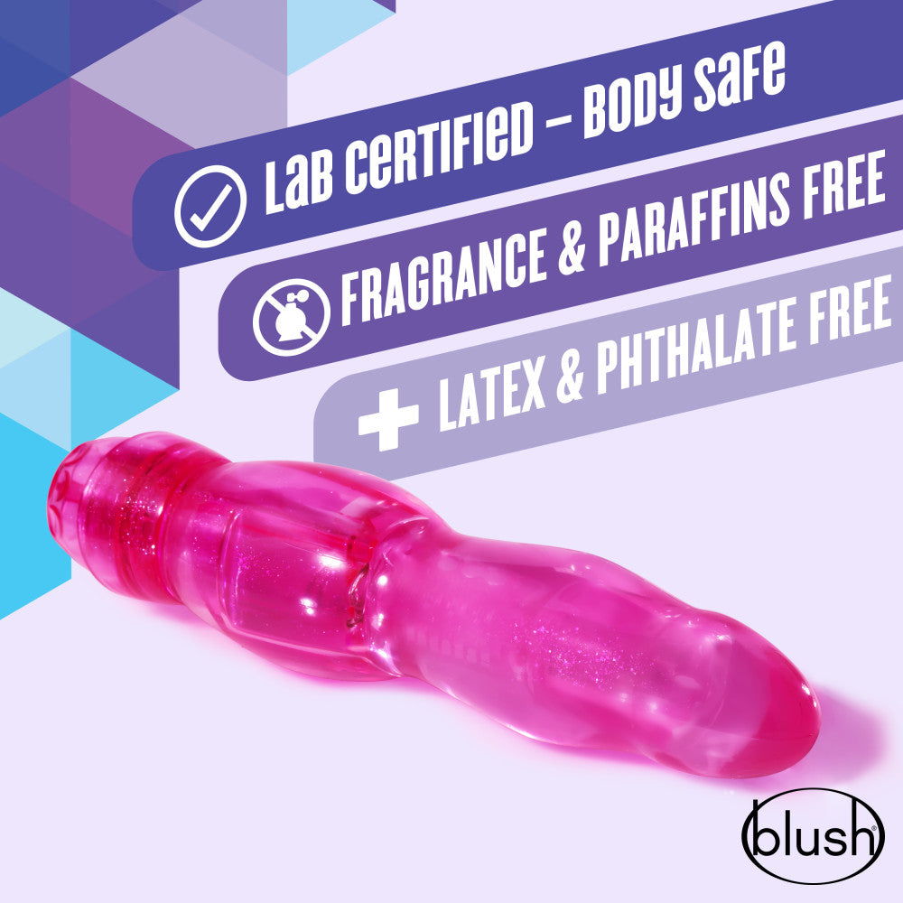 Naturally Yours By Blush® | Bloom Pink 6.75-Inch Vibrator、mySite、bottomscart