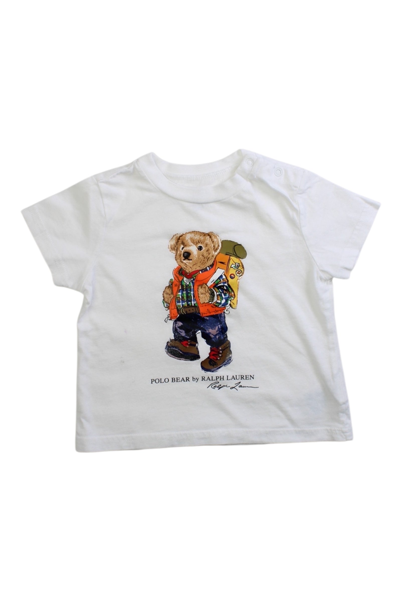 Ralph Lauren Graphic Bear T-Shirt 6-12M、mySite、g9winljtr