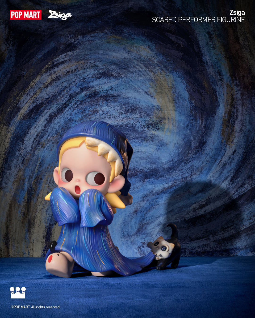  POP MART Zsiga Scared Performer Figurine、mySite、greenlandpopulation