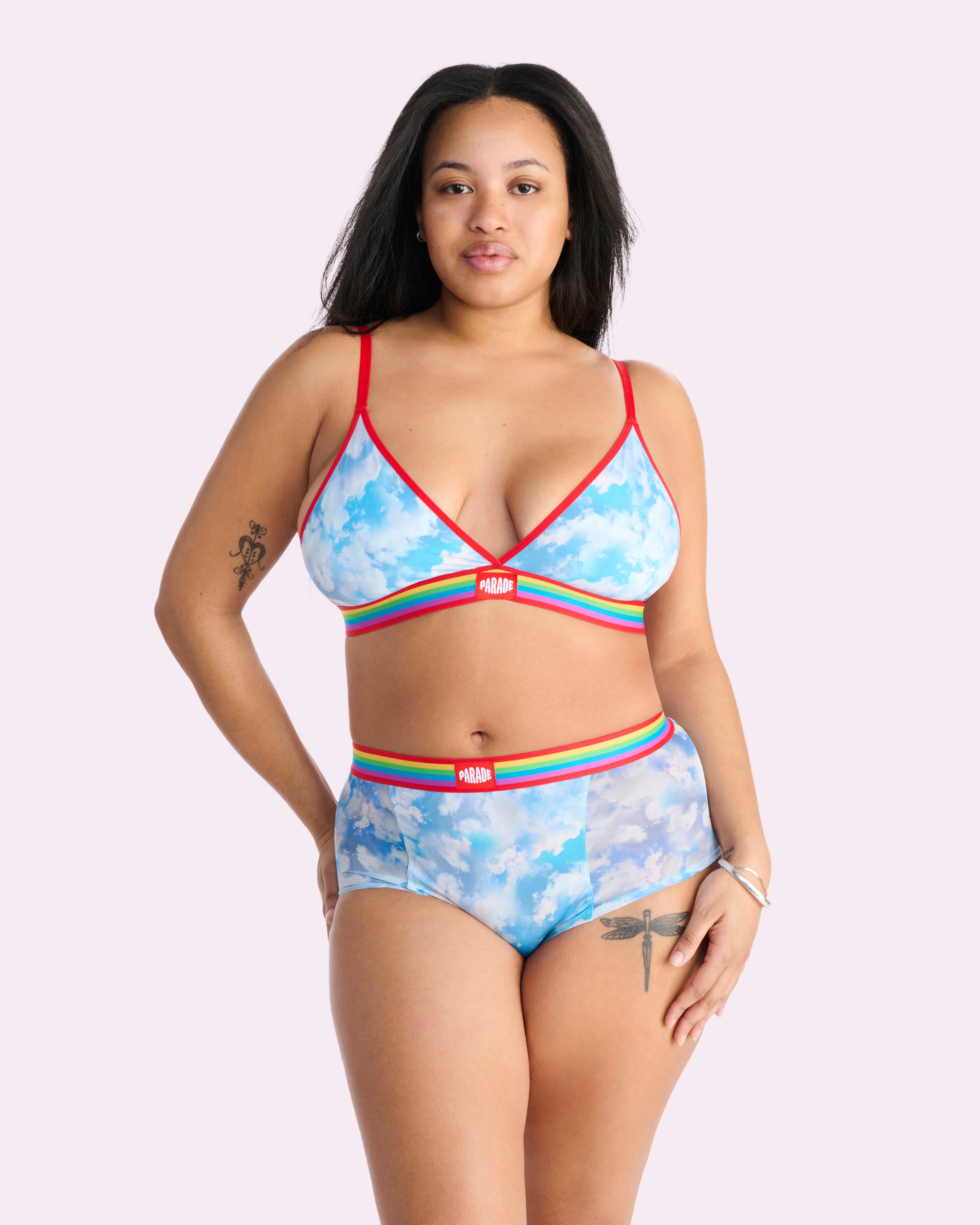 Re:Play New Triangle Bralette | Ultra-Soft Re:Play (Parade Cloud)、mySite、bengalsvssteelers