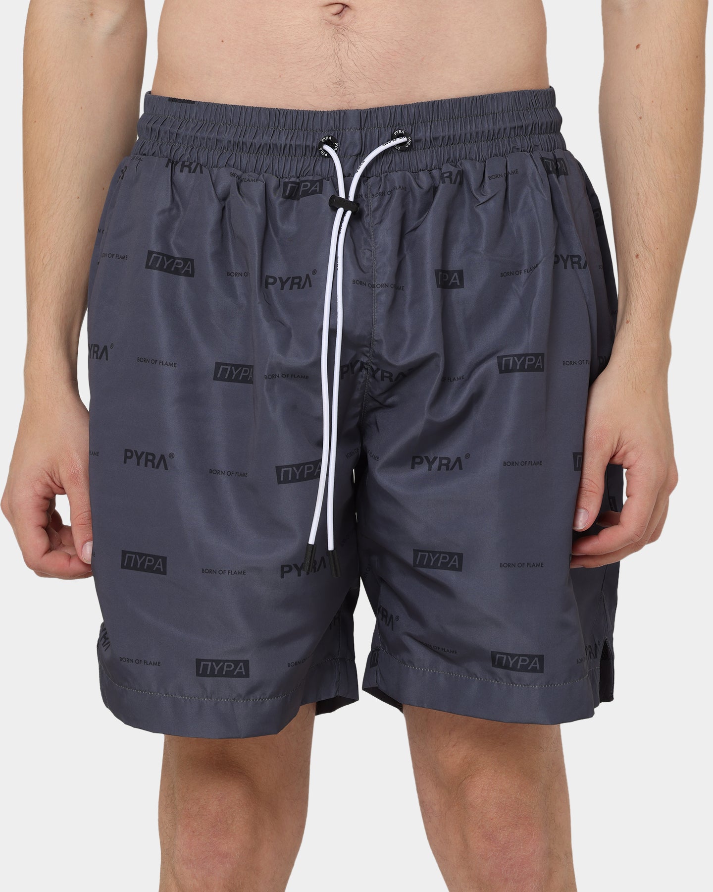 PYRA Parachute Shorts Black/Black、mySite、zt4zffjzw