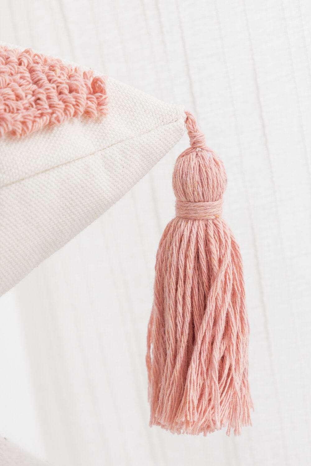 Geometric Graphic Tassel Decorative Throw Pillow Case、mySite、g9winljtr