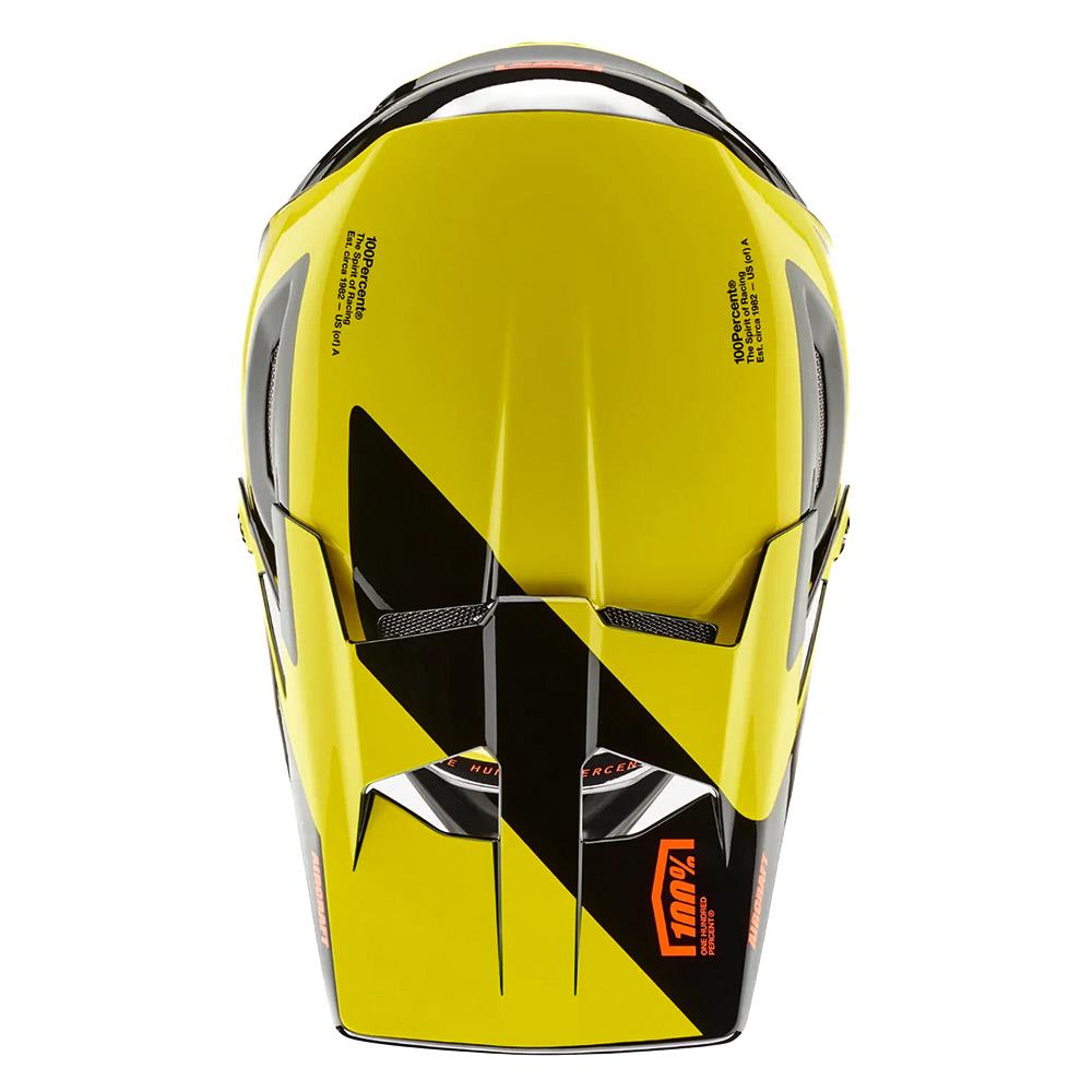  100% Aircraft Composite Race Helmet - Neon Yellow、mySite、merchandisen