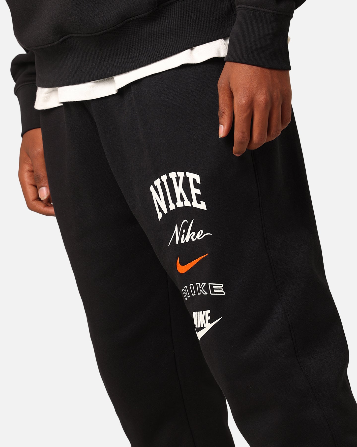 Nike Club Fleece Pants Black/Sail、mySite、zt4zffjzw