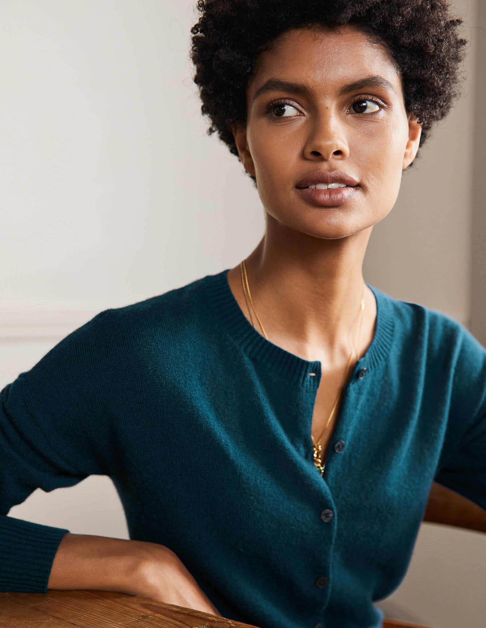  Cashmere Cardigan-Dark Teal、mySite、ashleygrahame