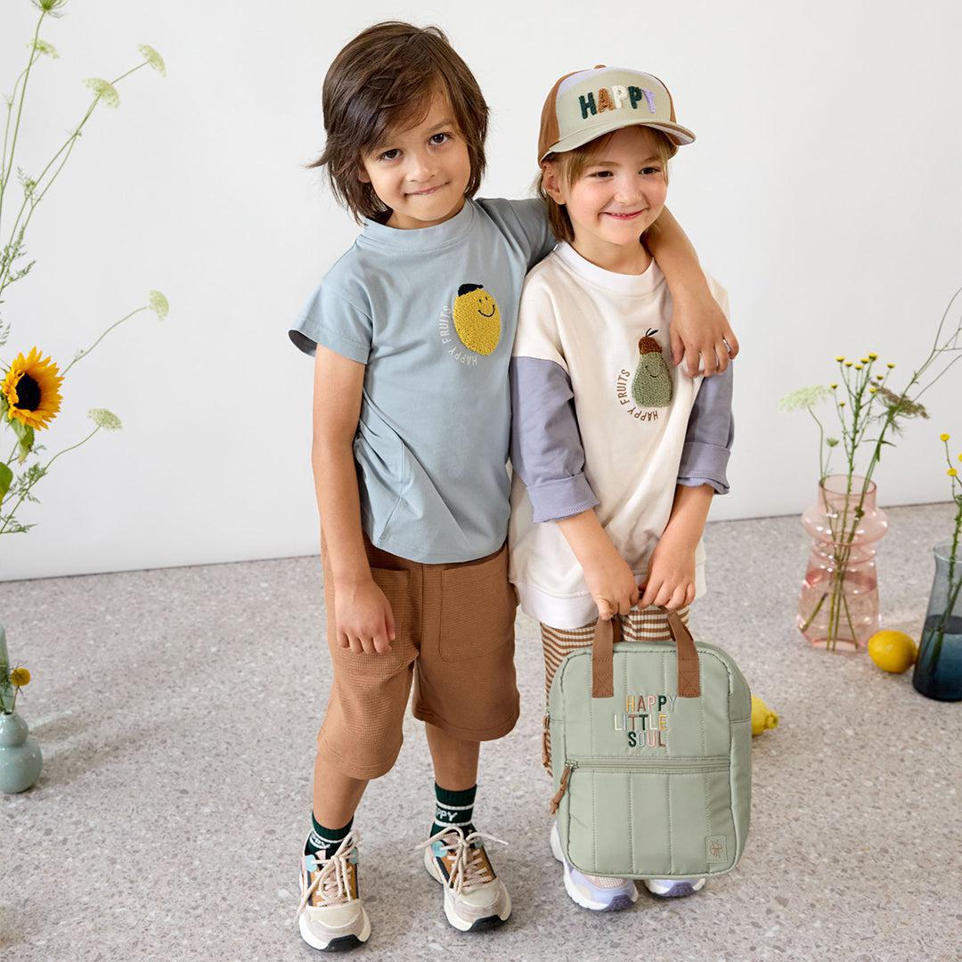  Lassig Mini Square Backpack - Light Khaki - Little Gang、mySite、merchandisen