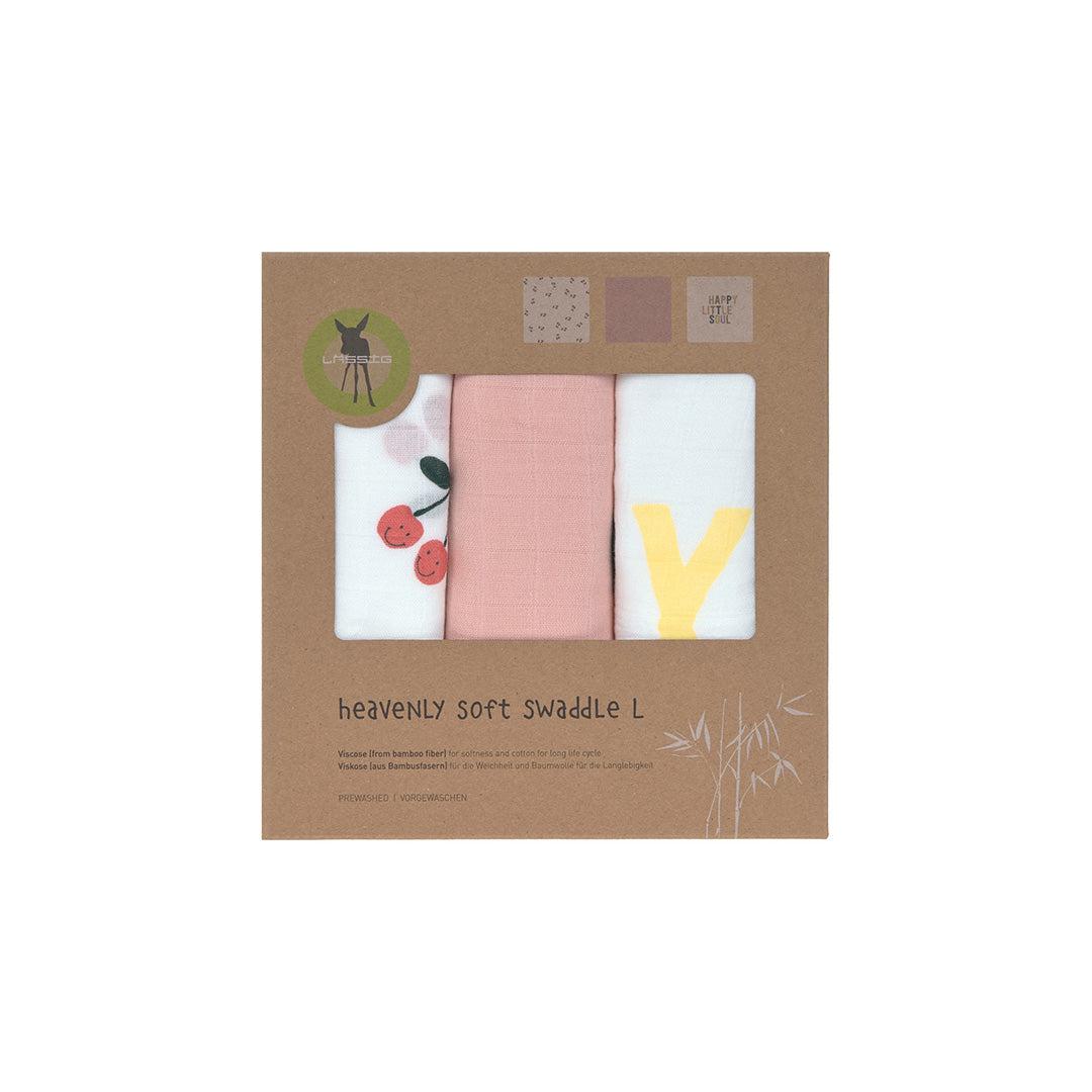  Lassig Heavenly Soft Swaddles - Happy Fruits - Cherry、mySite、merchandisen