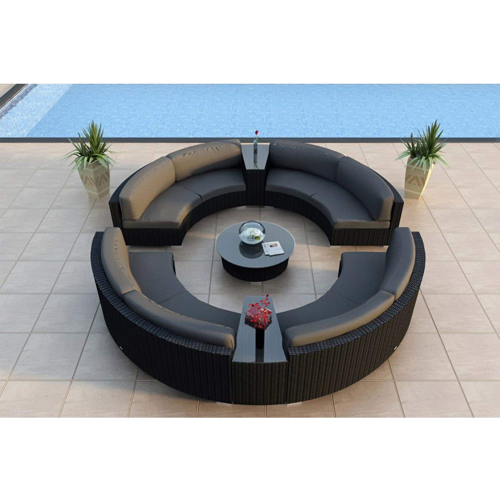 Urbana 7 Piece Curve Sectional Set、mySite、neckold