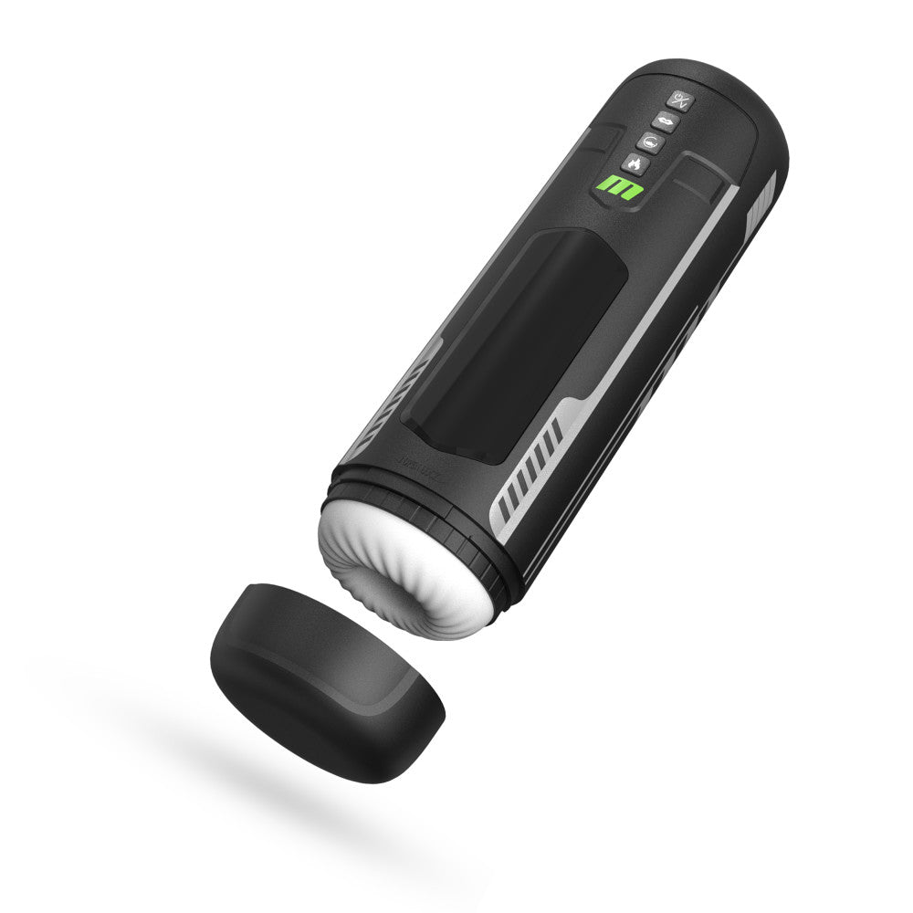 M For Men By Blush® | Master Blaster – Vibrating, Stroking & Sucking Automatic Male Masturbator With Warming Technology – Black、mySite、bottomscart