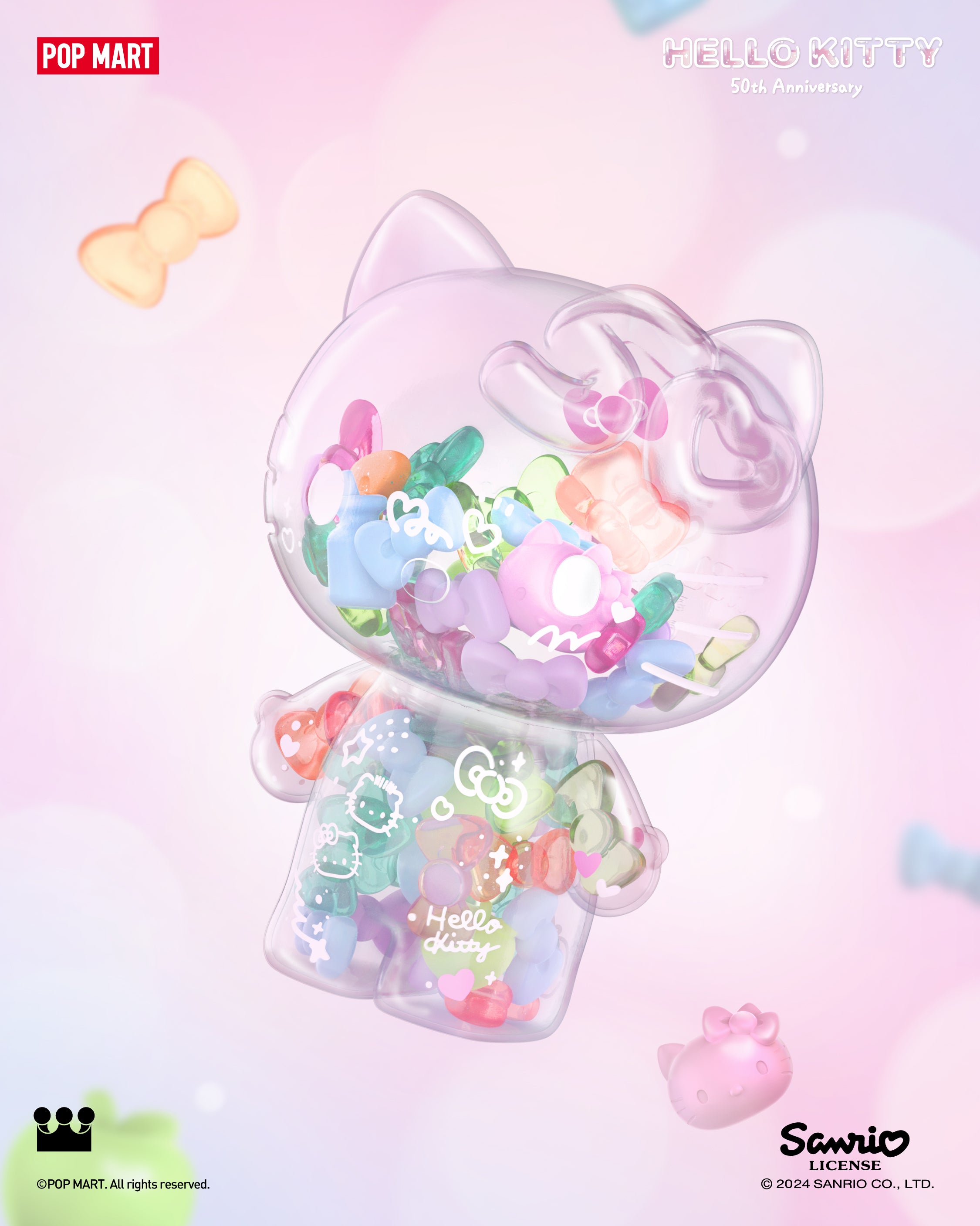  POP MART Hello Kitty 50th Anniversary Figurine、mySite、greenlandpopulation