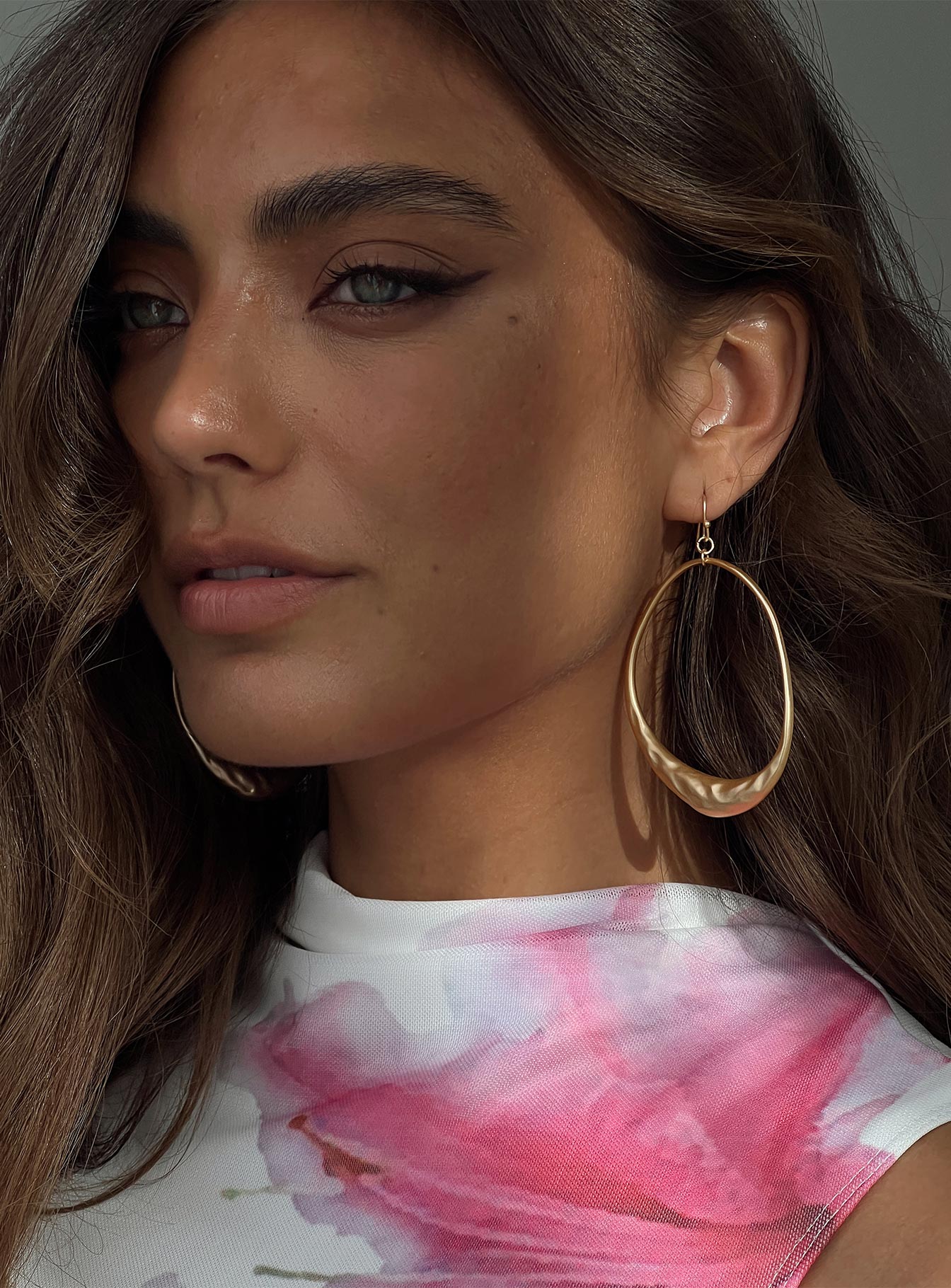 Staban Earrings Gold、mySite、solidvoid