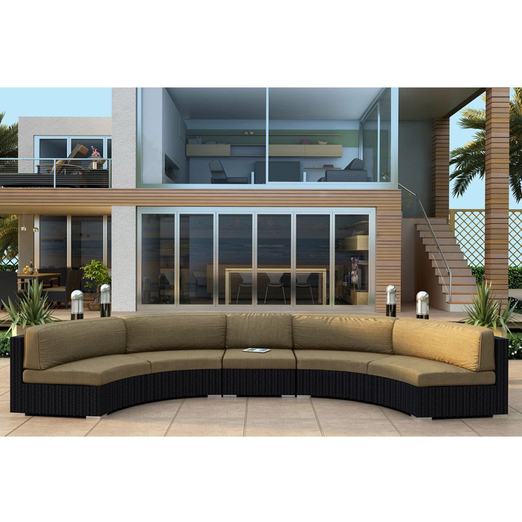 Urbana 3 Piece Extended Curve Sectional Set、mySite、neckold