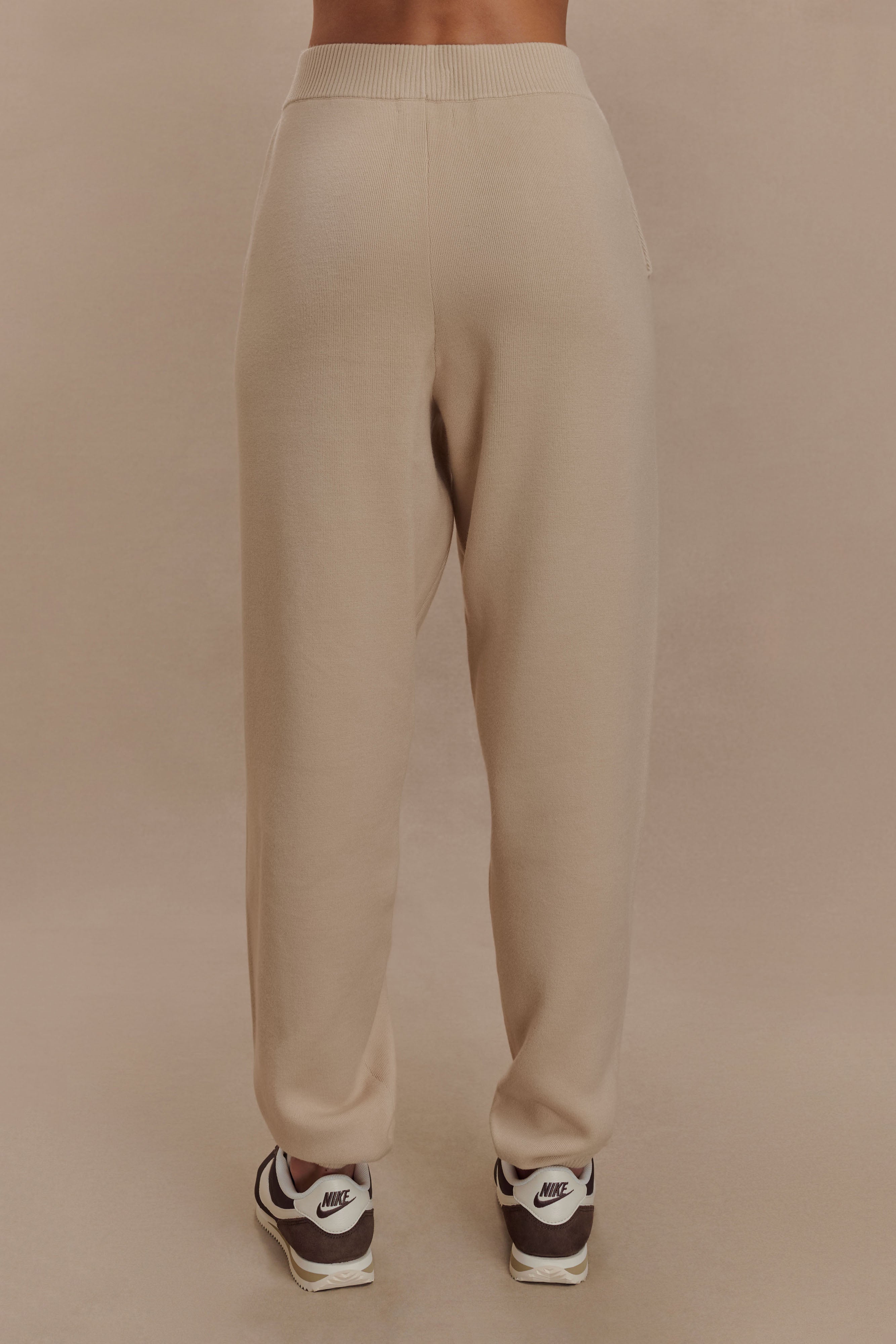 Sami Knit Jogger - Camel、mySite、solidvoid