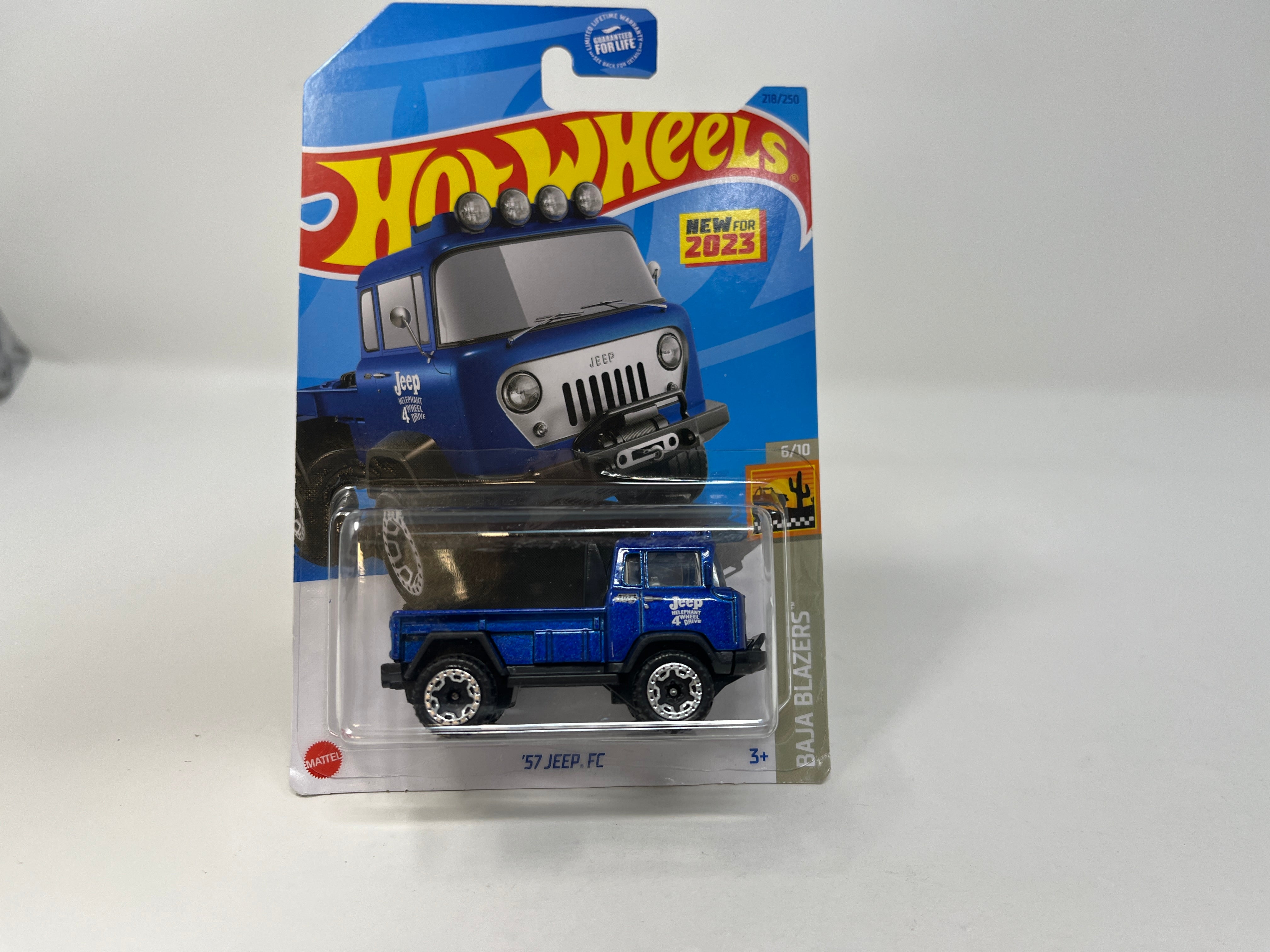 '57 Jeep FC #218 * Blue * 2023 Hot Wheels、mySite、hgirdovlk