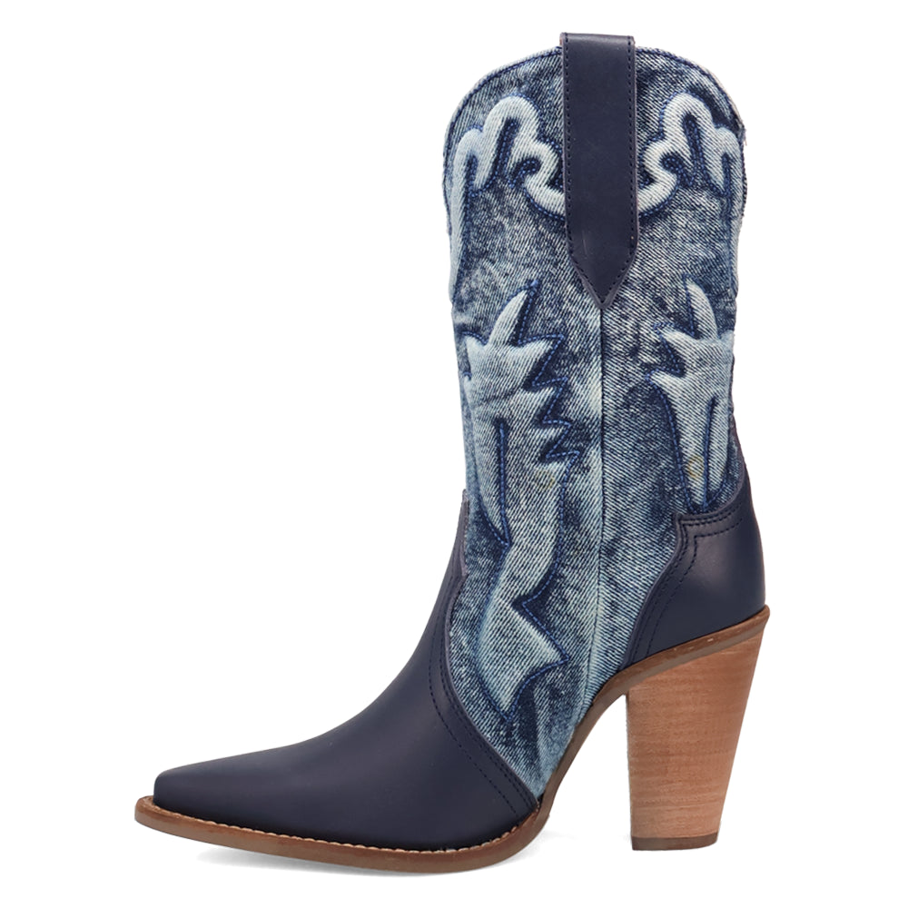 Tipsy Embroidered Pointed Toe Cowboy Booties、mySite、gtrtttuynbv