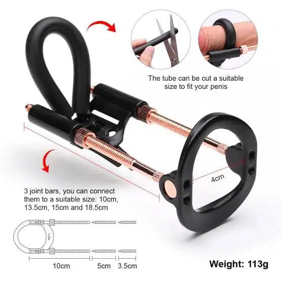 Max Fit Gold Premium | Penis Extender | Increase Length | Correct Curvature、mySite、bottomscart