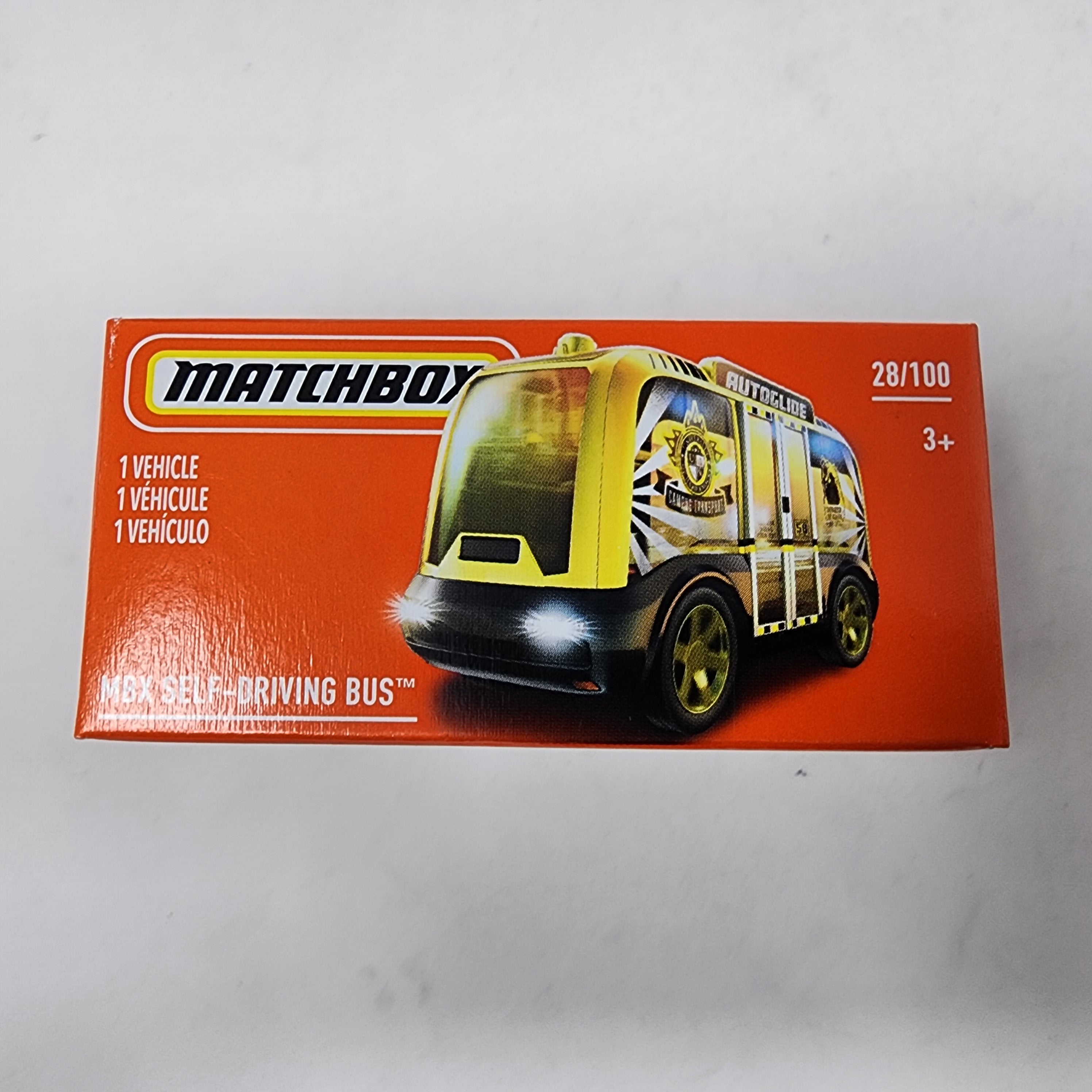 Self-Driving Bus #28 * Matchbox POWER GRABS、mySite、hgirdovlk