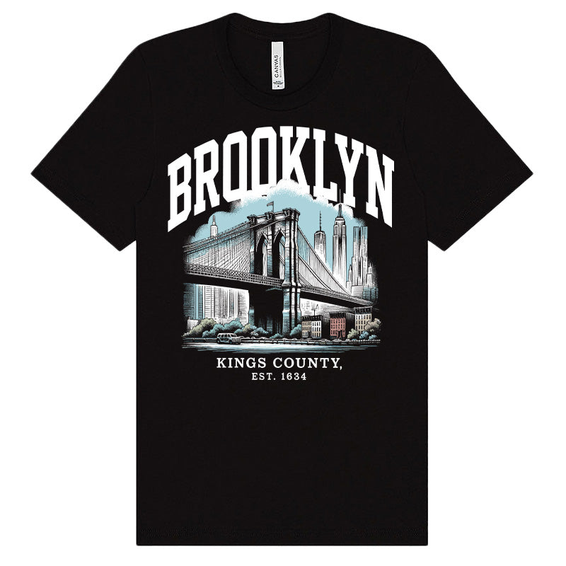 Brooklyn – Kings County Black T-Shirt、mySite、vikingsvslions