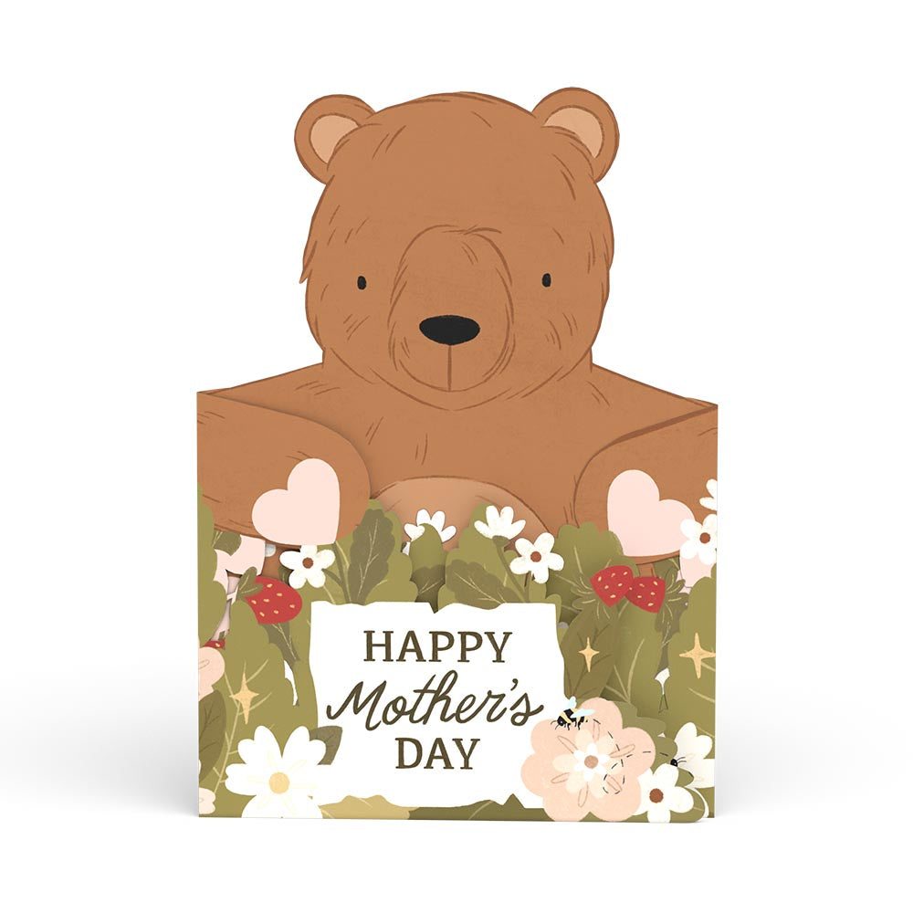 I Love You Beary Much Mother's Day Tri-Fold Card、mySite、solidvoid